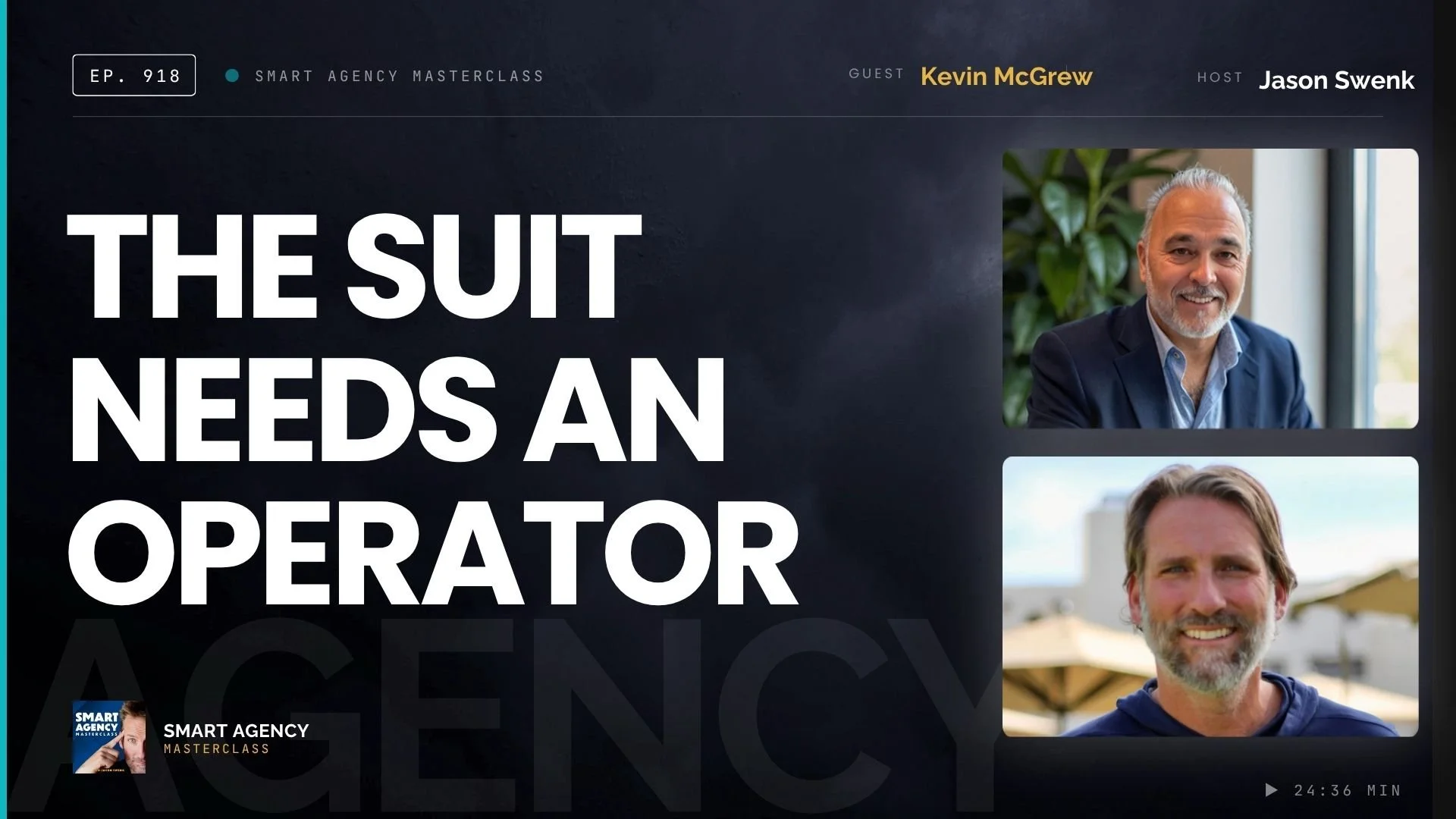 The Iron Man Model for Agency AI: Why the Suit Does Nothing Without the Operator with Kevin McGrew | Ep #918