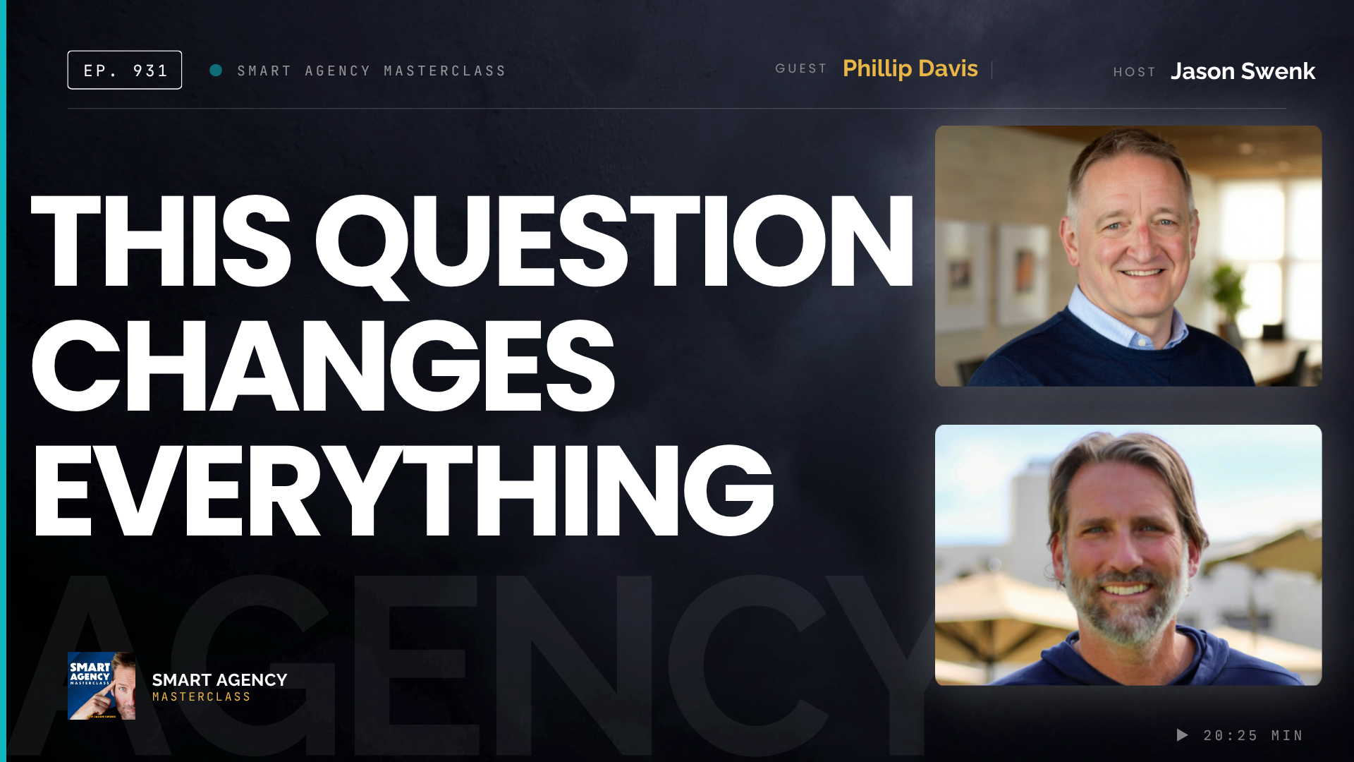 Stop Setting Goals Until You Ask This One Question with Phil Davis | Ep #931