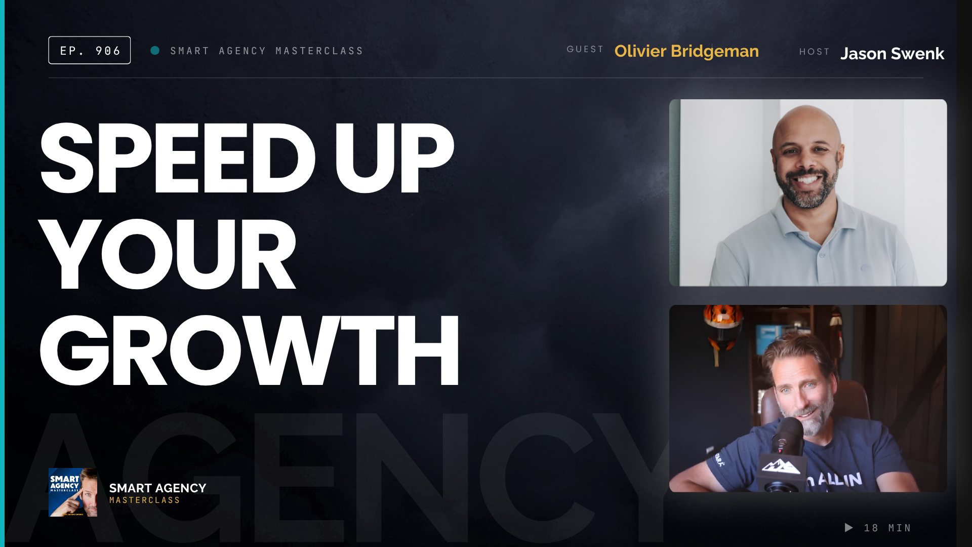Why Your Agency Grows Slower When You’re the Best Person on the Team with Olivier Bridgeman | Ep #906