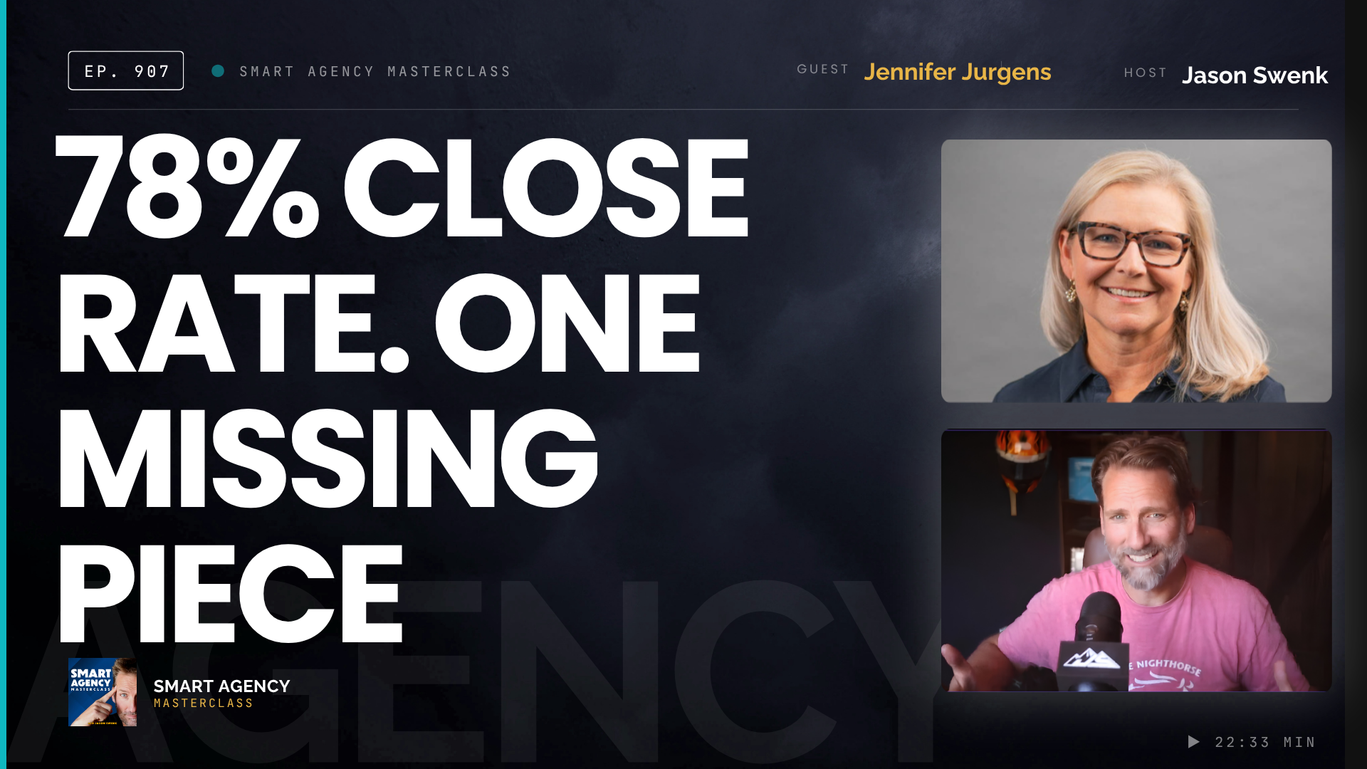 What Does a 78% Close Rate Actually Tell You About Your Sales Process? With Jen Jurgens | Ep #907