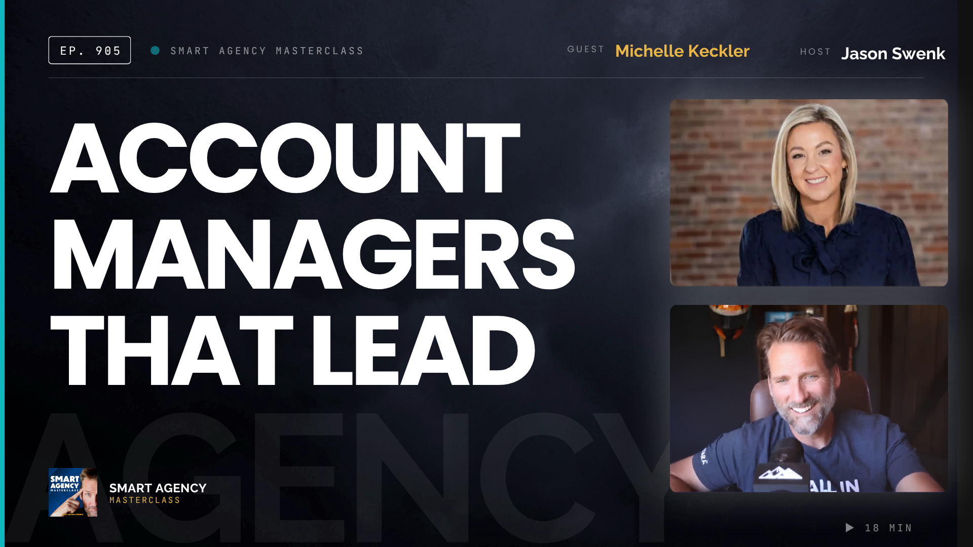 How to Build an Account Management Team That Owns Client Outcomes with Michelle Keckler | Ep #905
