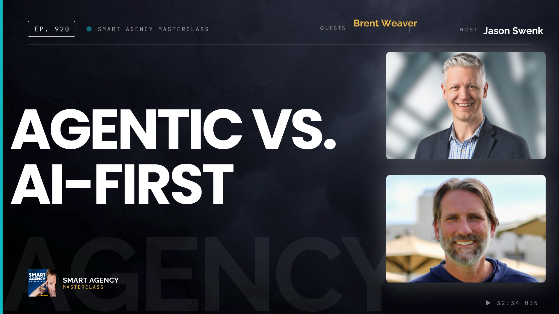 Is the Digital Agency Model Broken, or Are We Just Calling It the Wrong Thing? With Brent Weaver | Ep #920