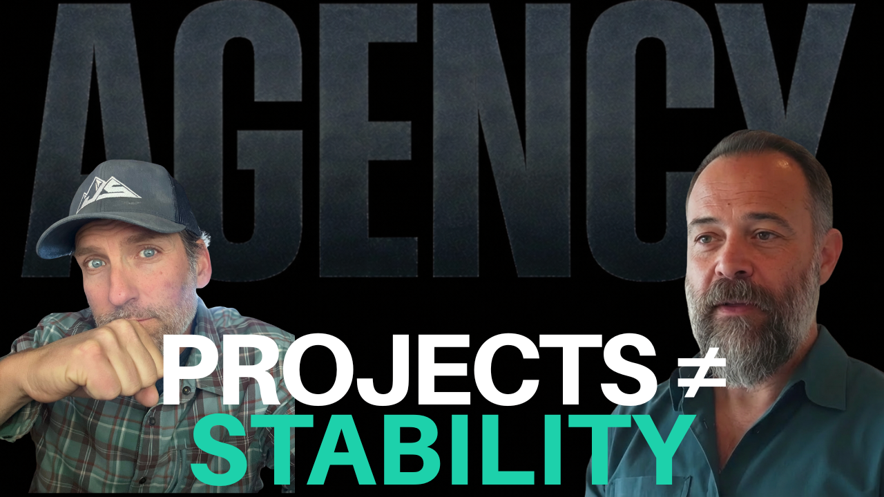 Why Project-Based Agencies Feel Profitable But Aren’t Sustainable with Michael Boychuk | Ep #887