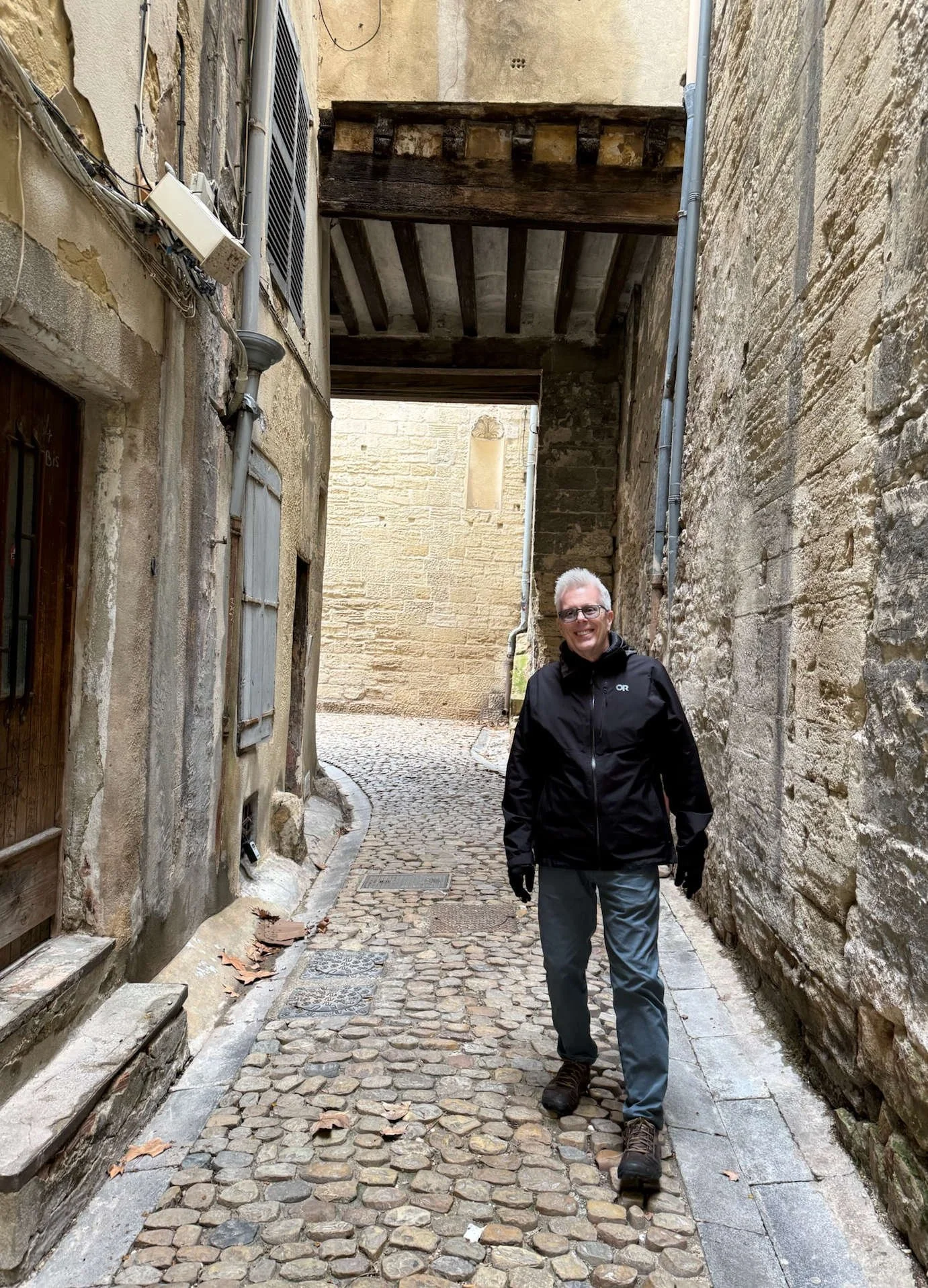 47 - Back on the narrow streets of Old Town Avignon.