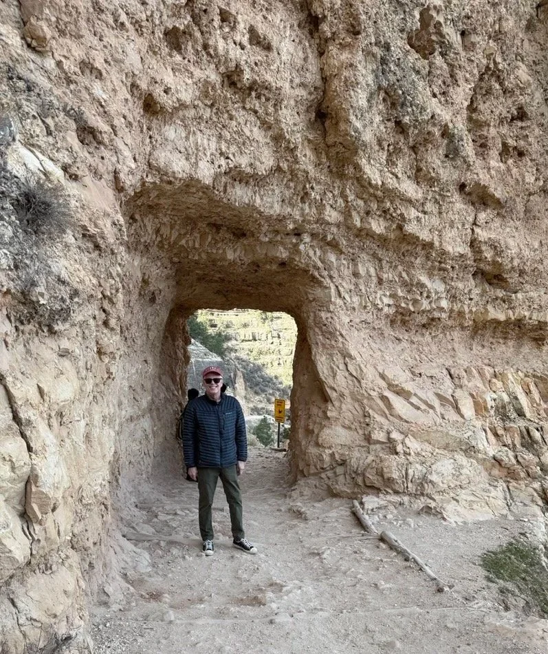 18 - We hiked a bit on a trail going down into the canyon.  We would definitely like to make the trek to the bottom some day!