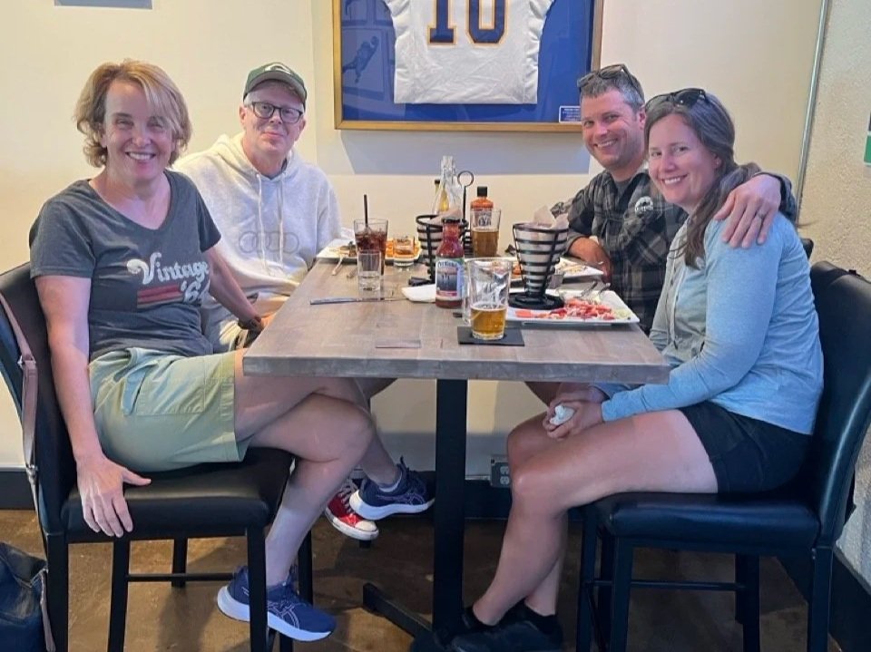 10 - Enjoying lunch near Blaine Harbor...