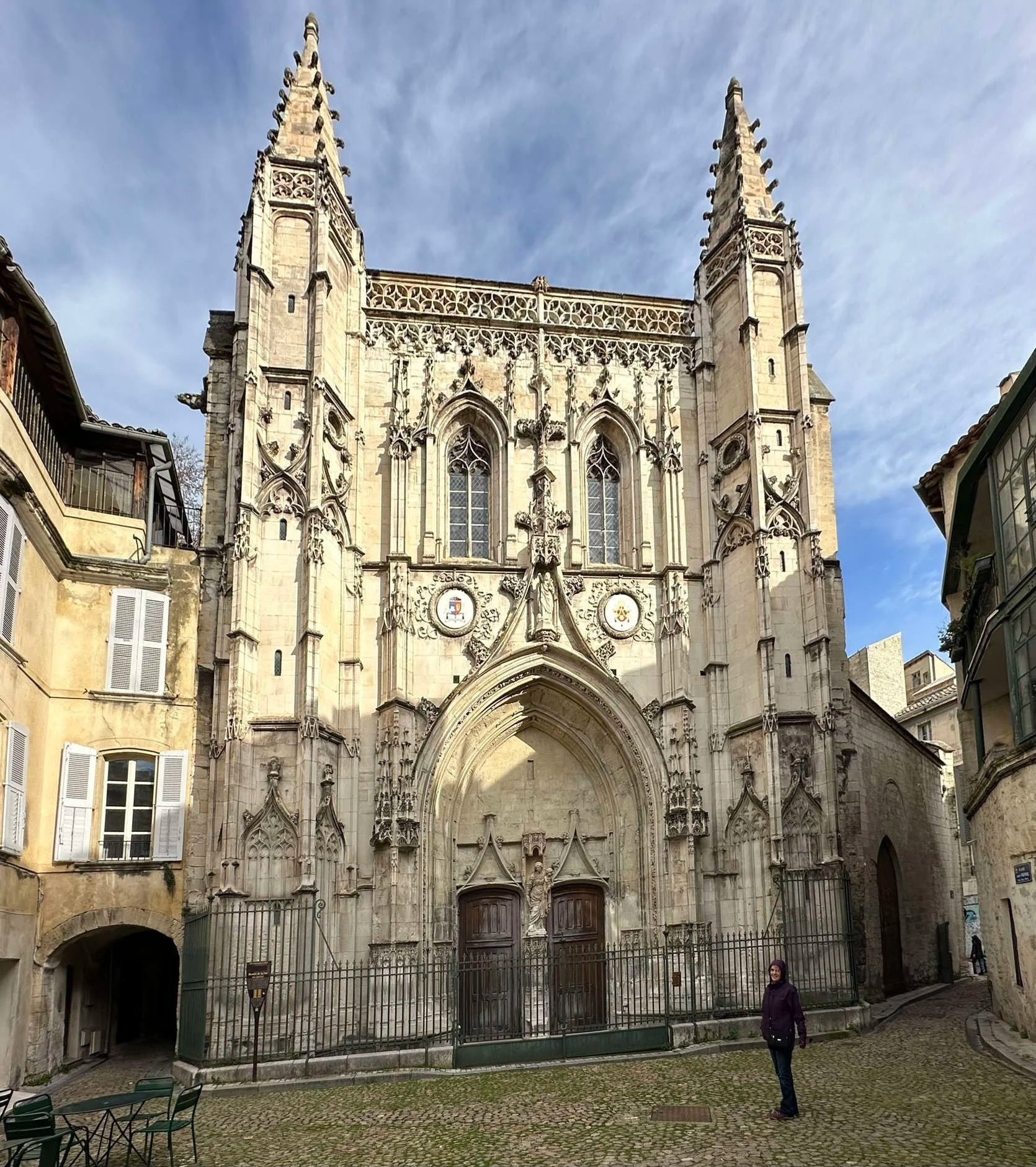 49 - Saint Peter's Basilica is a Gothic style Catholic basilica built on the site of an earlier 7th century structure.  Its reconstruction dates from 1358.

