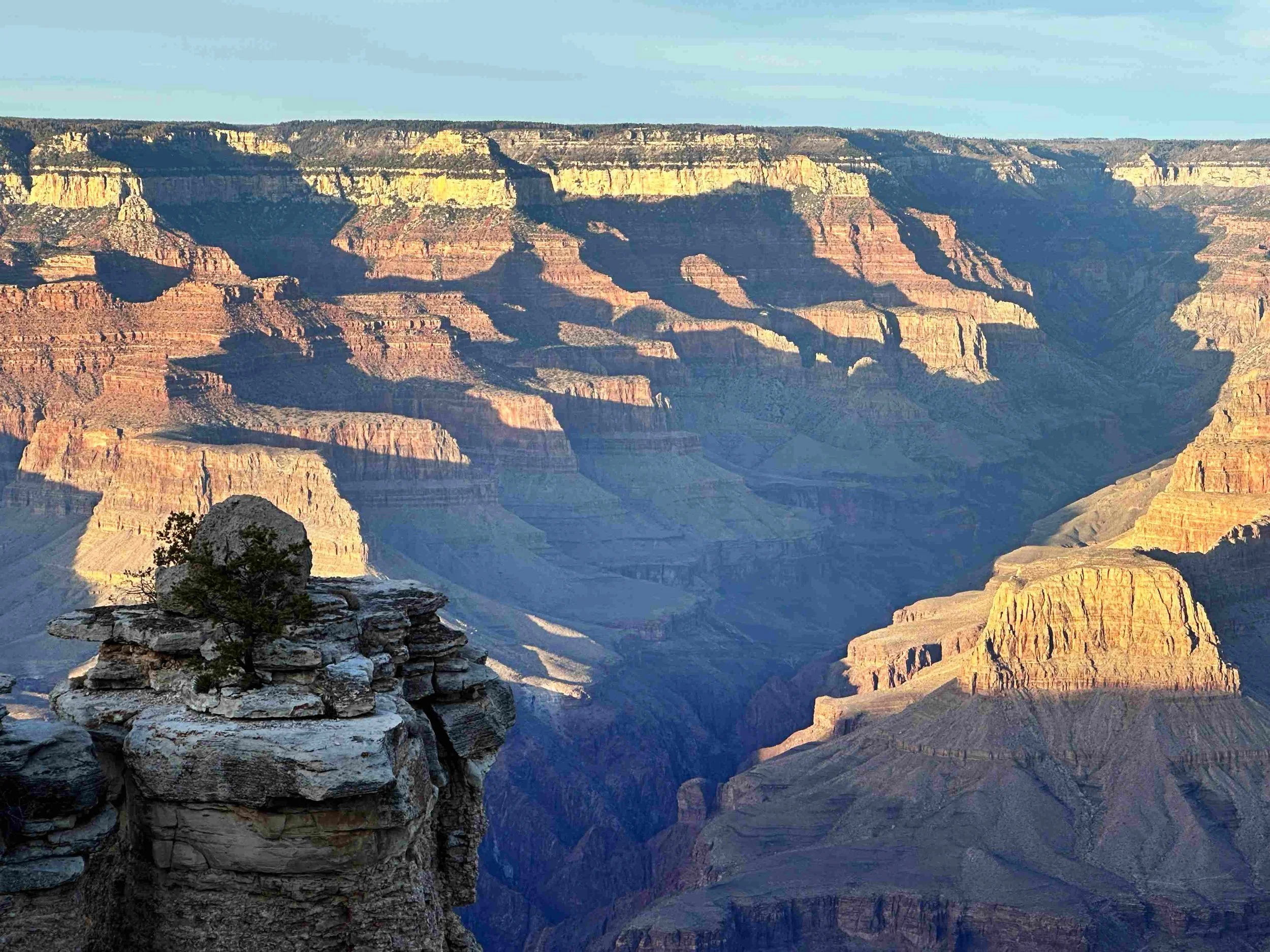 16 - The afternoon sun combined with the shadows made for an interesting sight.