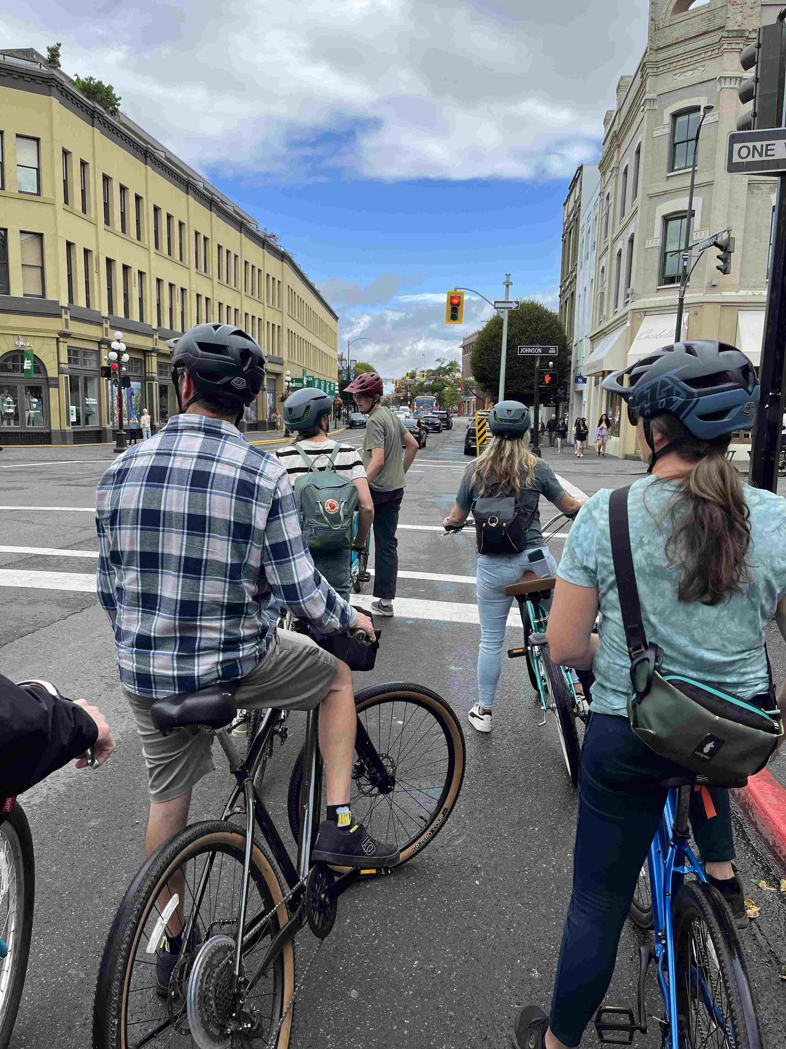 13 - Bright and early the next day, we hit the mean streets of Victoria for a bike tour.