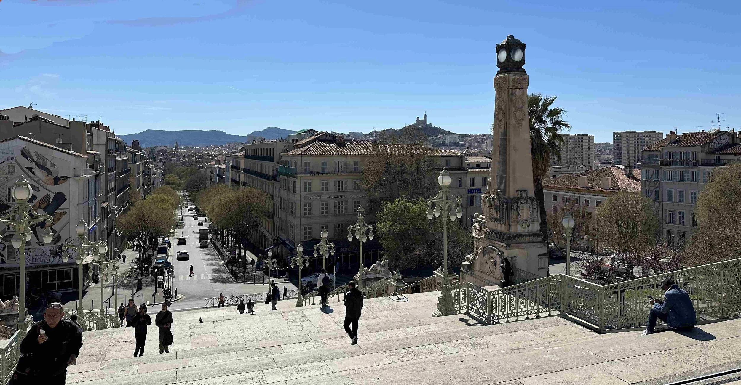 70 - We took a train from Avignon back to Marseille in order to spend a few days touring France's second largest city.