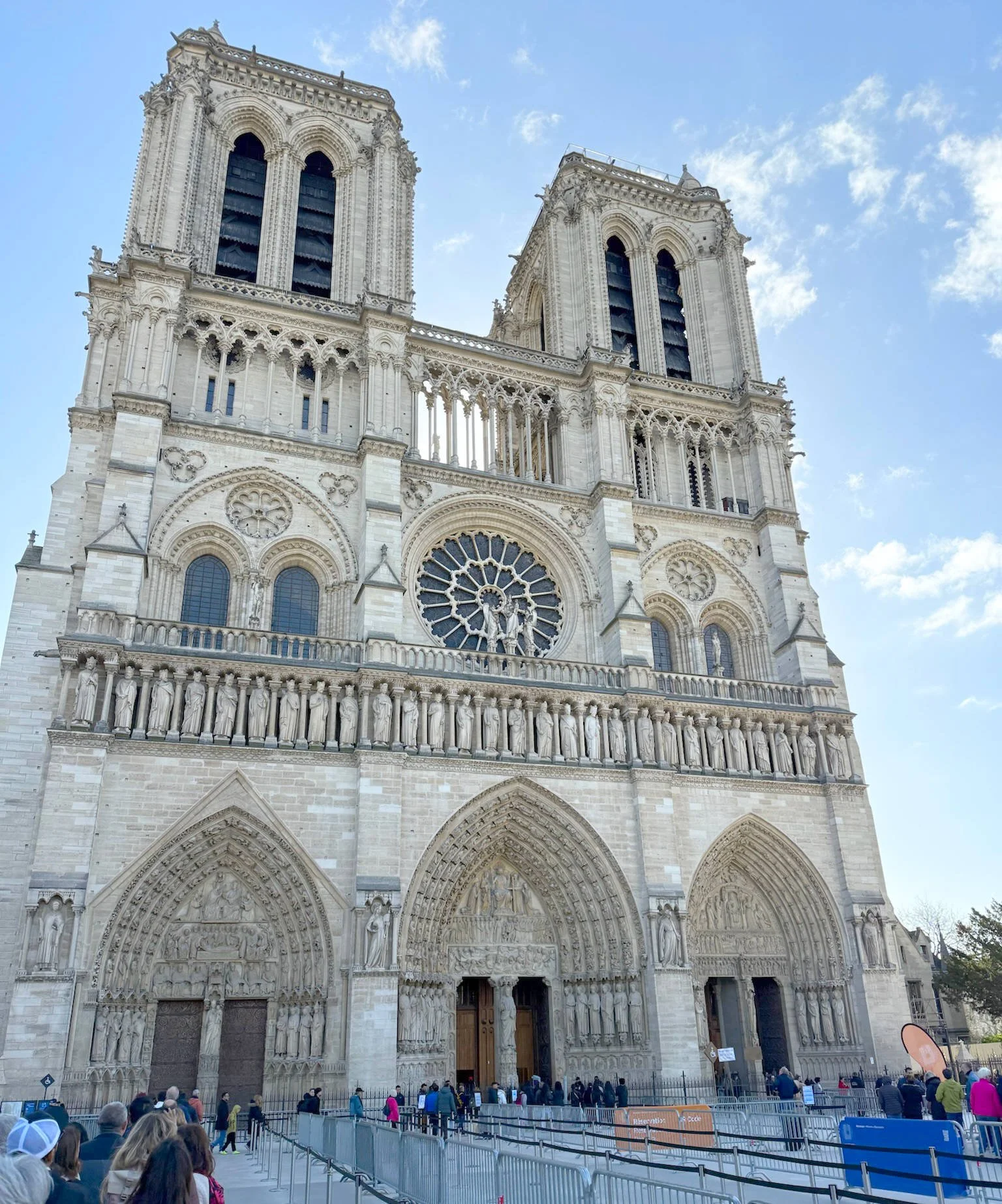 23 - We made another visit to Notre Dame. It's interesting to see the progress made on restorations since the 2019 fire -- it definitely appears that the work is nearing its end.