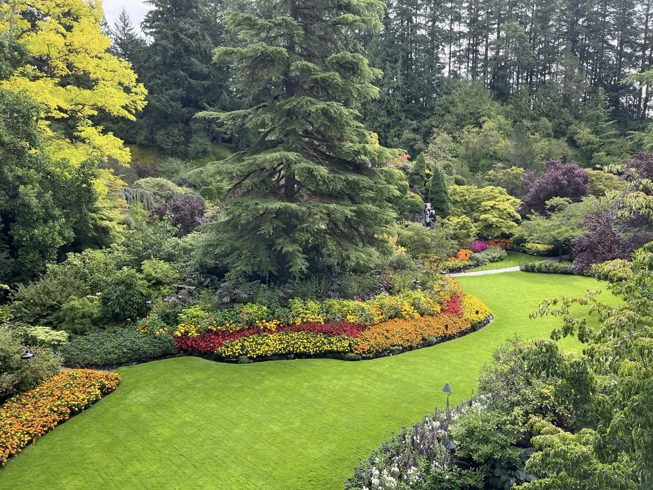 24 - Expanded and manicured for a century, the site has over one million blooms enjoyed by one million annual visitors. 