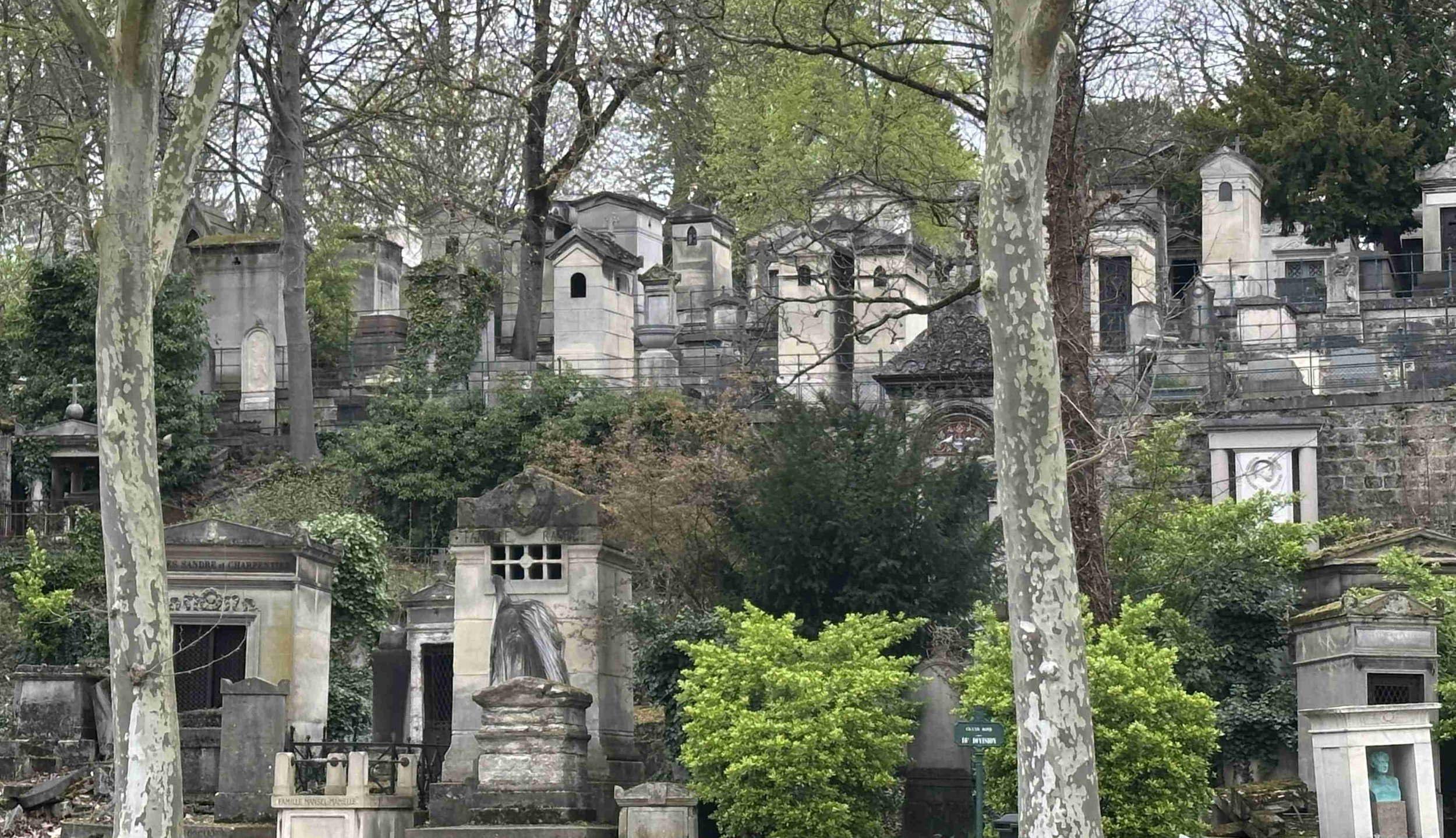 33 - Père Lachaise has become a miniature biodiversity preserve, hosting foxes and about 100 species of birds. There also a lot of famous dead people, including Frédéric Chopin, Marcel Marceau, Édith Piaf, and Oscar Wilde.
