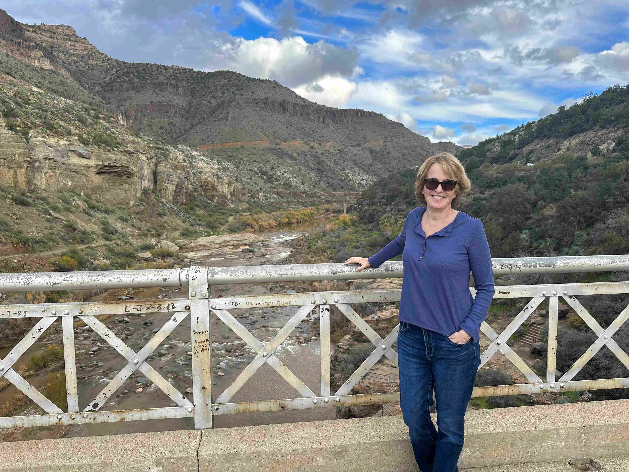 29 - At the bottom of the Salt River Canyon.