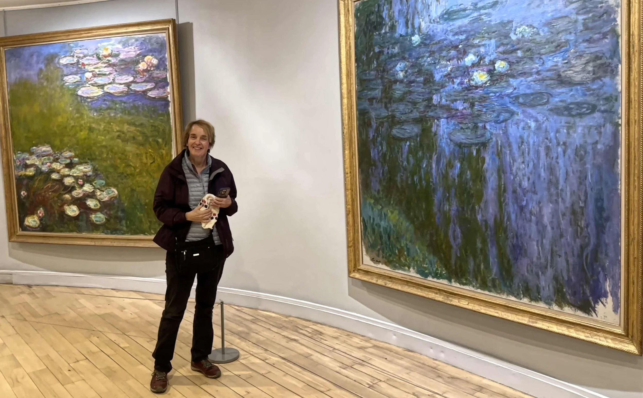 38 - After walking around aimlessly for who-knows-how-long, we ended up at the Paris Monet Museum.  