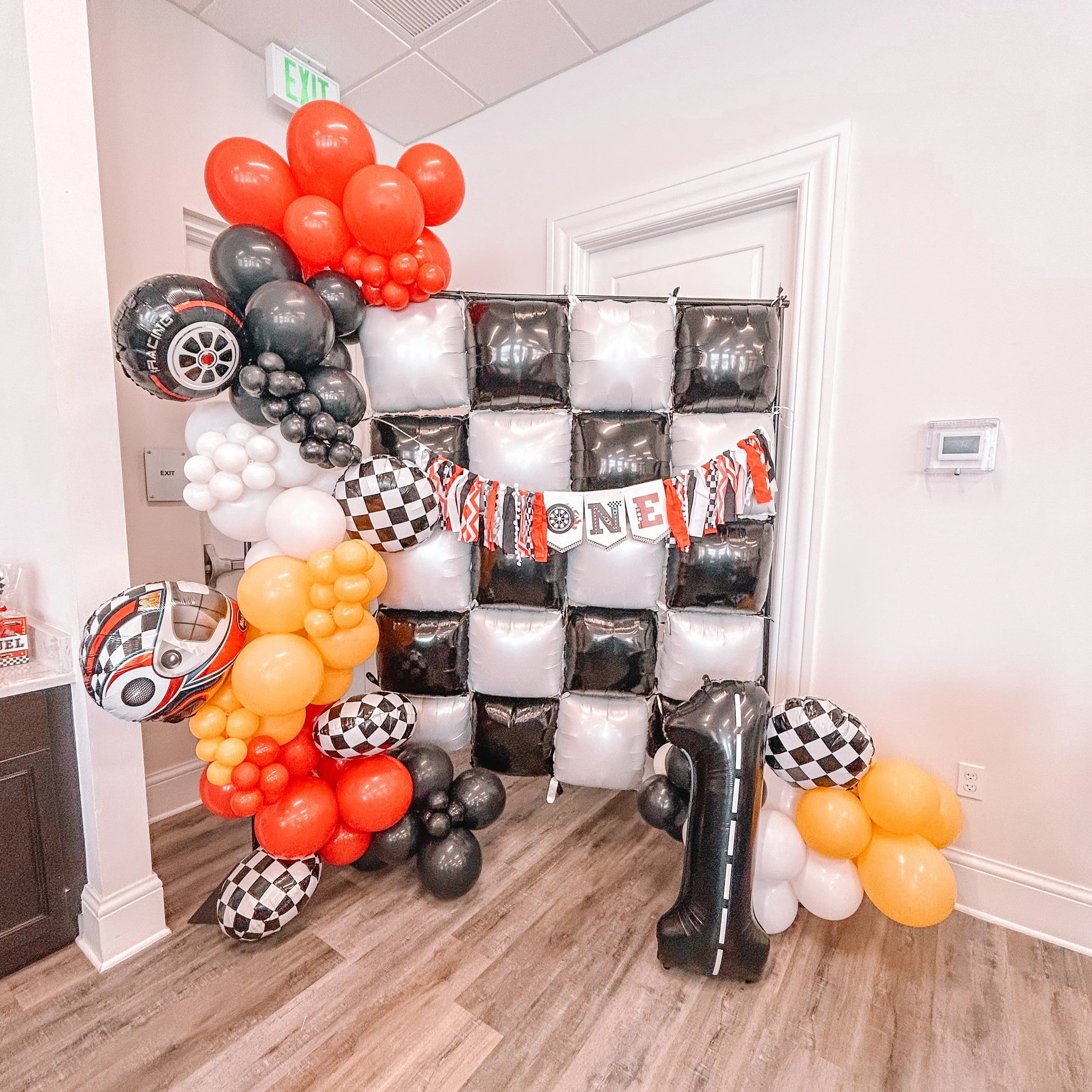 First Lap Around the Track