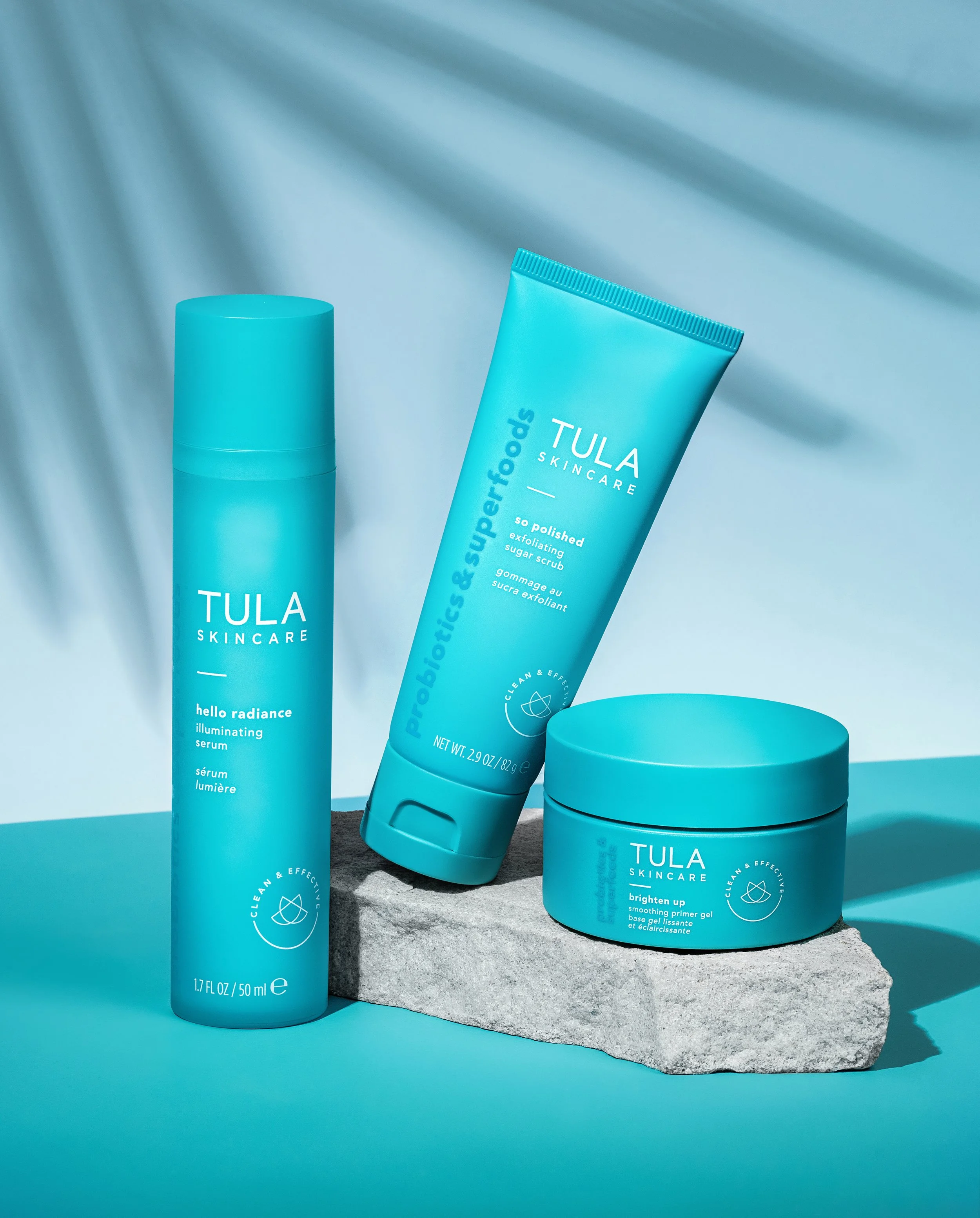 Natural elements combined with product photography for Amazon and website