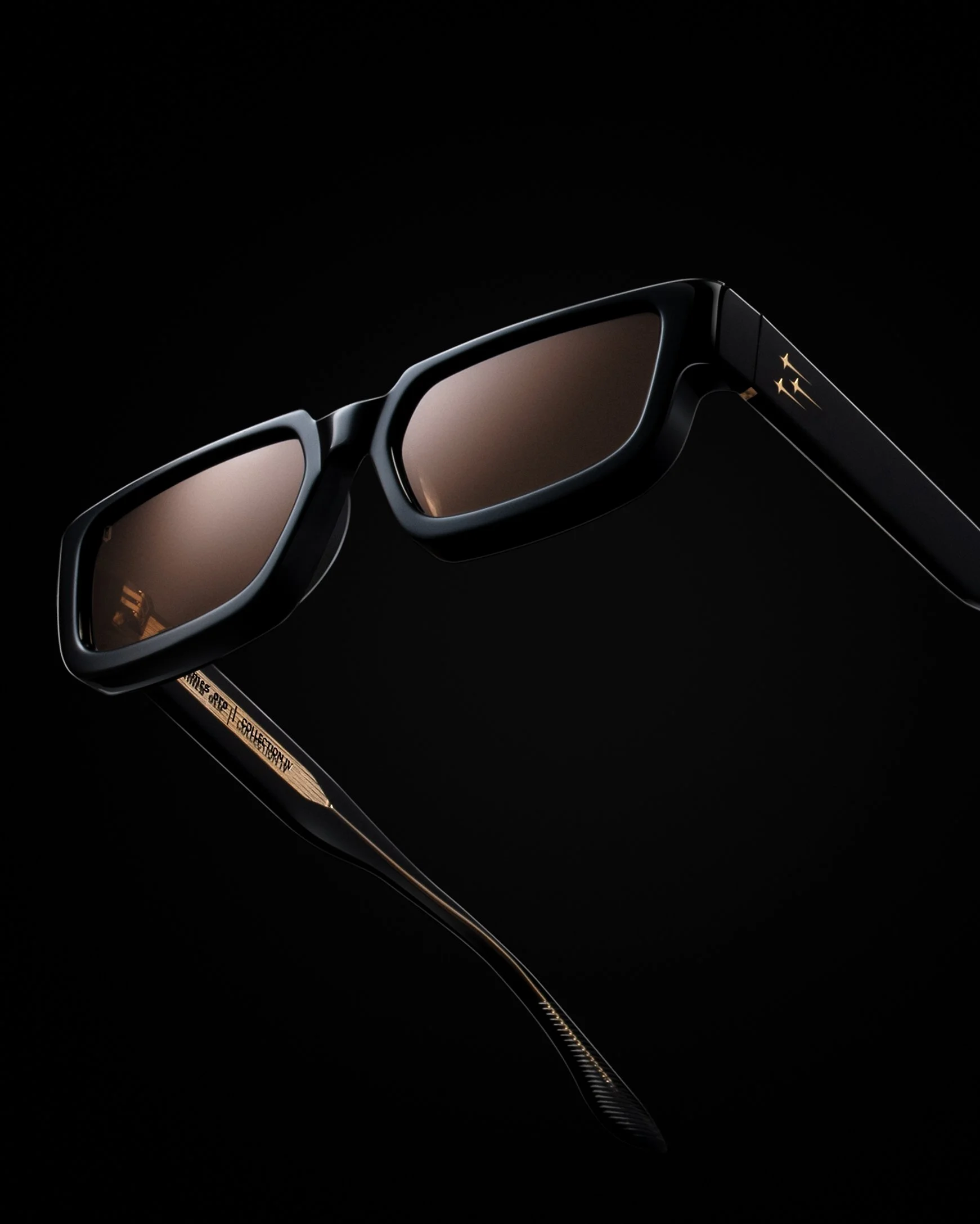 Eyewear elevated product photography for James Oro