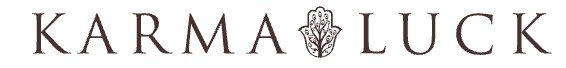 Karma Luck logo with stylized tree icon in the center