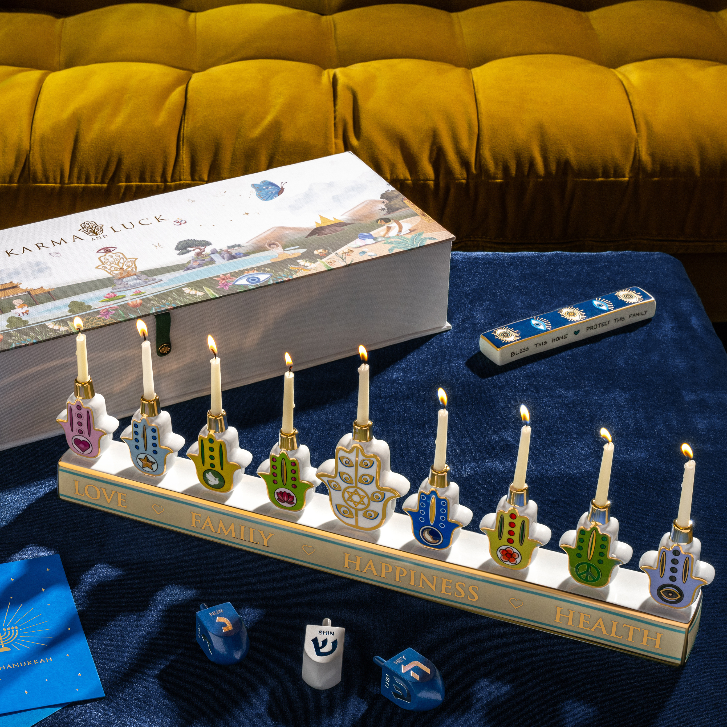 Hanukkah still life shoot Las Vegas photographer holidays