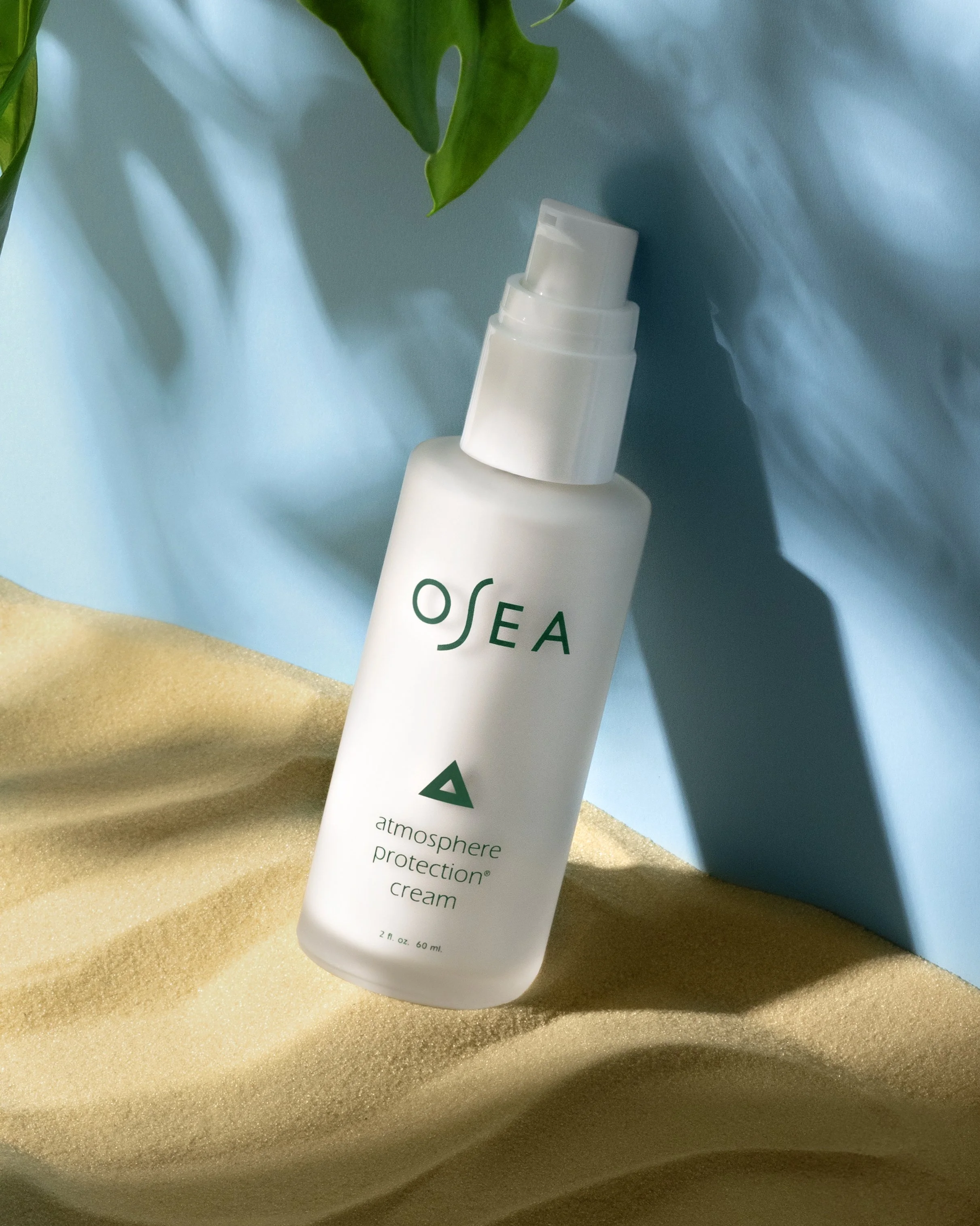 Osea Malibu photography by Juan Zabala product on natural surface sand