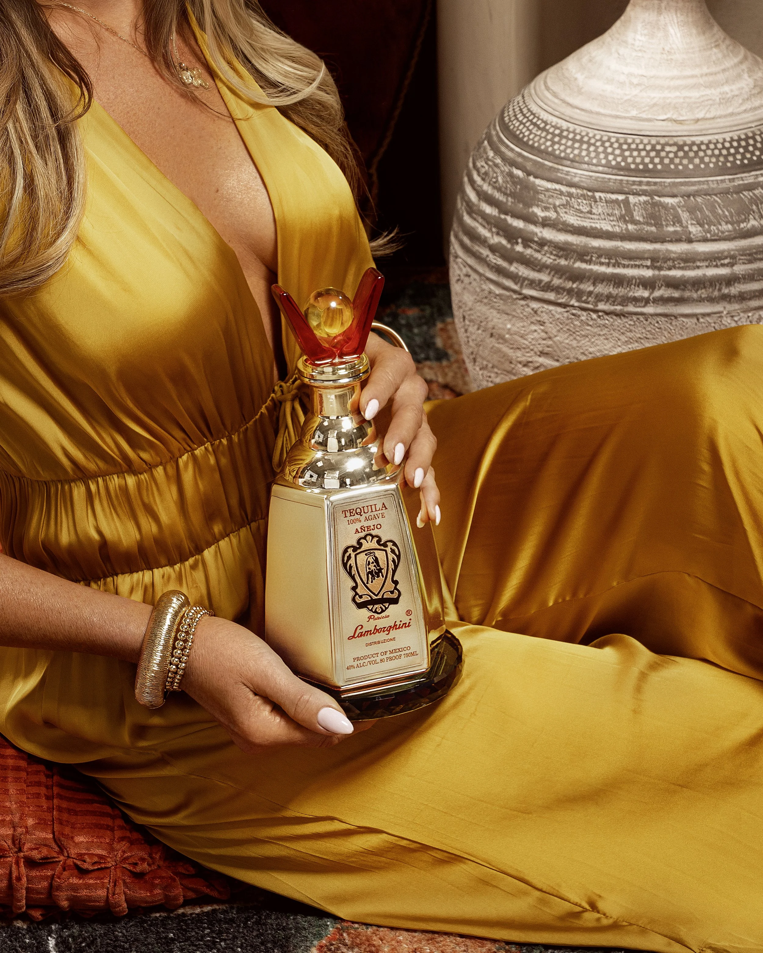 Las Vegas photography up close beverage shot with model beverage photography and retouching