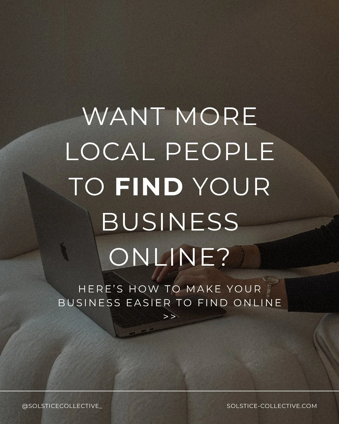 Want more local people to find your business online? 👀⬇️

Local SEO isn&rsquo;t just about being seen, it&rsquo;s about being seen by the right people.

Whether you&rsquo;re a photographer, service provider, travel advisor, or local shop owner, maki