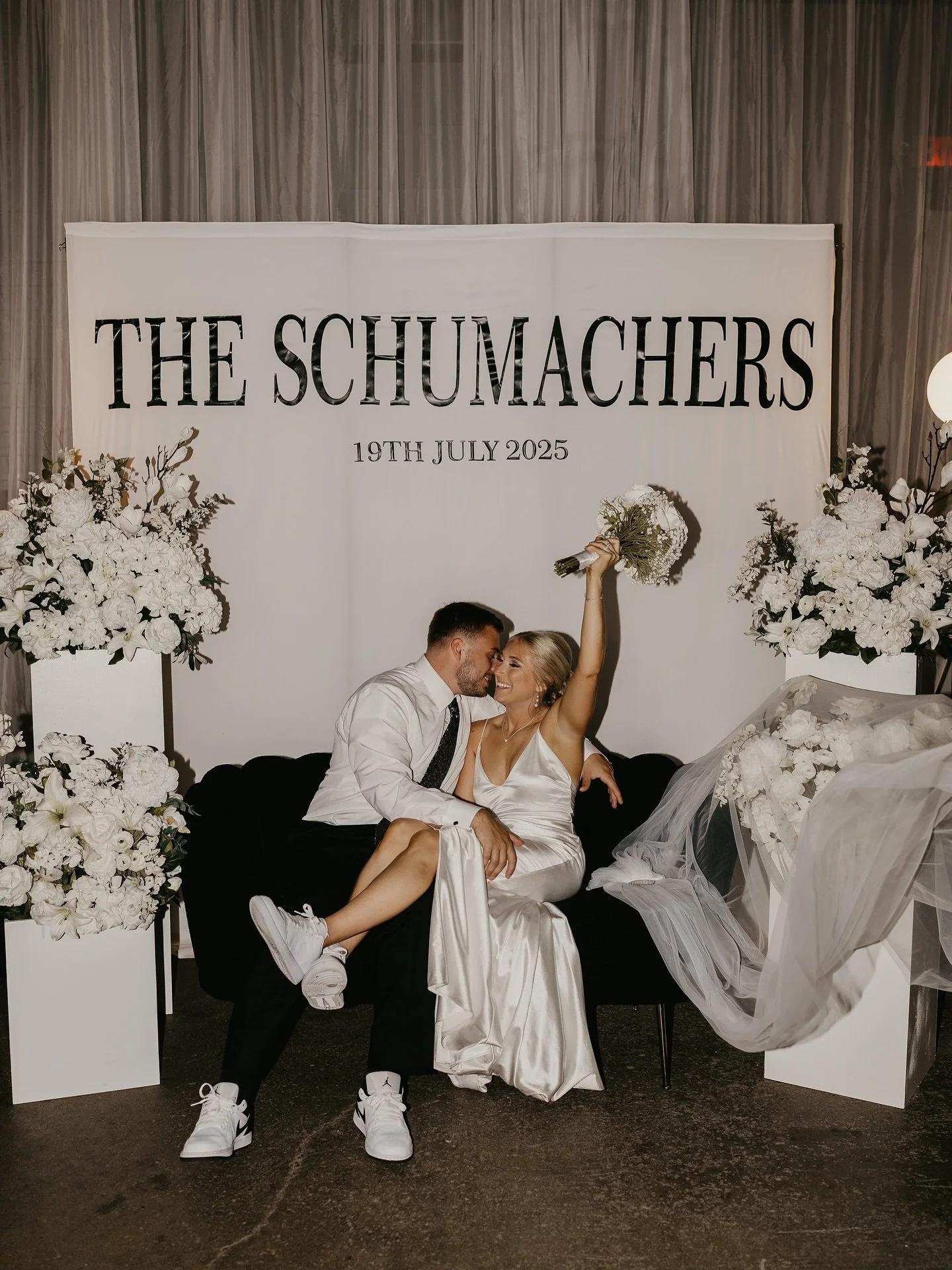 Pink busses, toasts, and a packed dance floor&mdash;these two knew how to throw a celebration. So much love and so much fun. 🥂🪩 

Cheers to the Schumacher&rsquo;s! 

#mnwedding #minnesotawedding #mnweddingphotographer #minnesotaweddingphotographer 