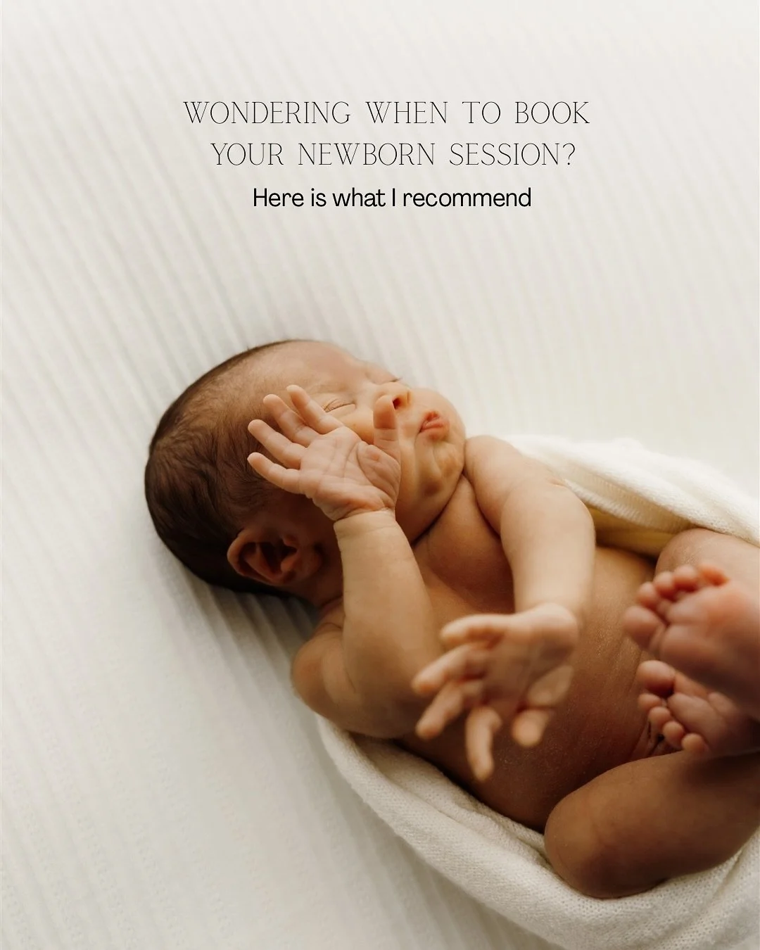 Here&rsquo;s the truth &hellip; the best time to book is while you&rsquo;re still pregnant, ideally in your second trimester.

Why? Because babies arrive on their own timeline! Booking early means I can hold space on my calendar around your due date 