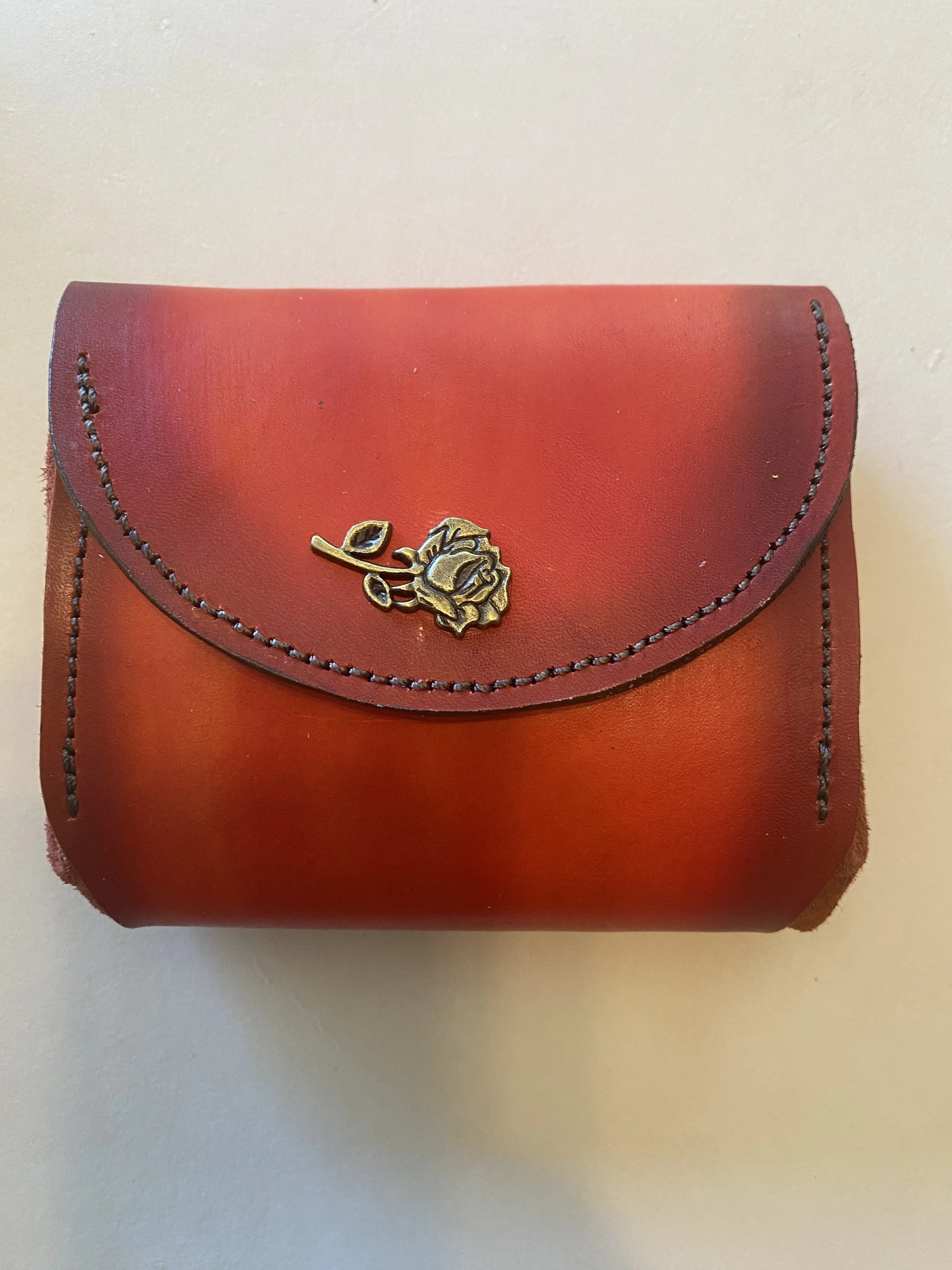 Lady's clutch orange.jpg