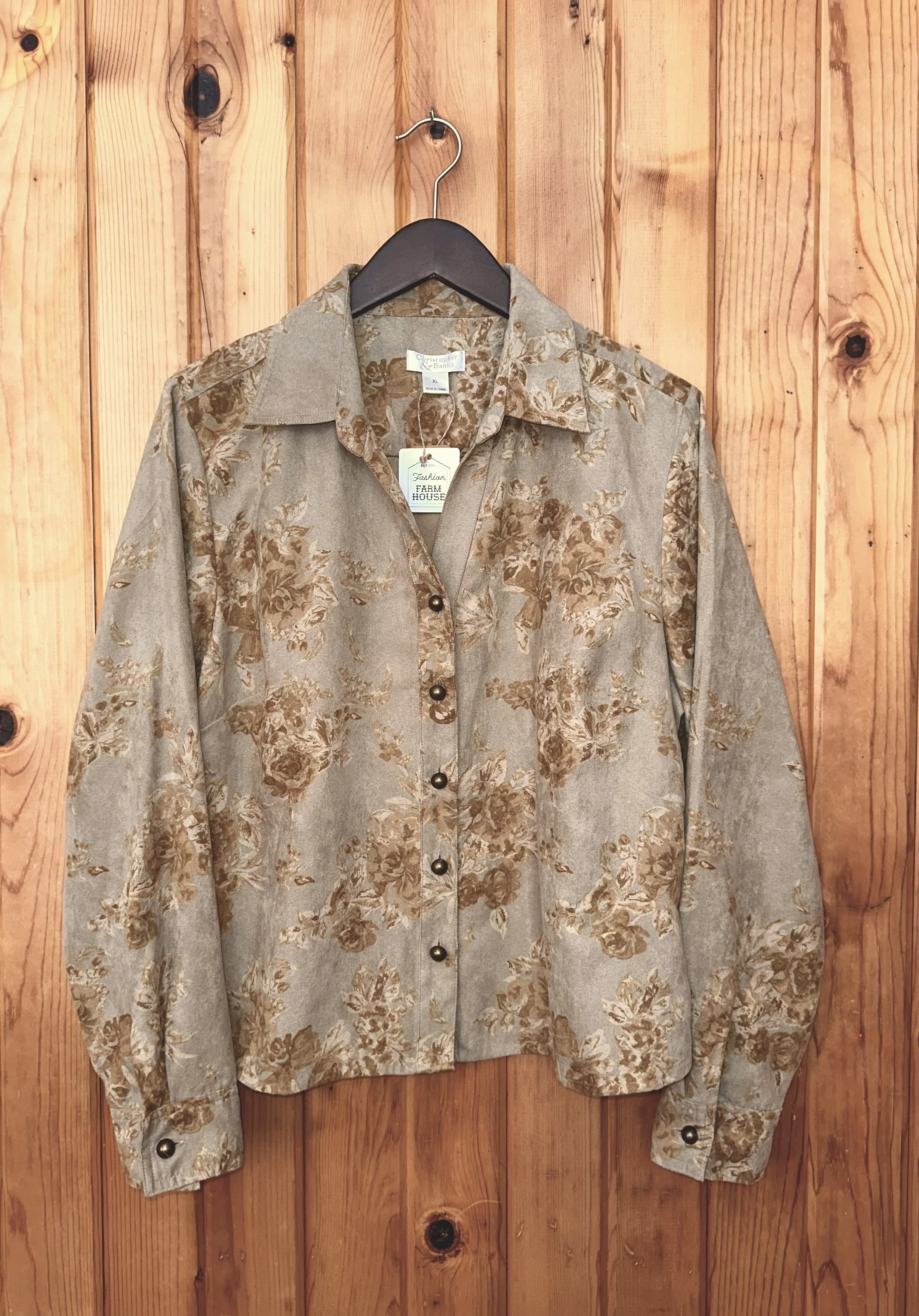 Rustic Floral Shirt