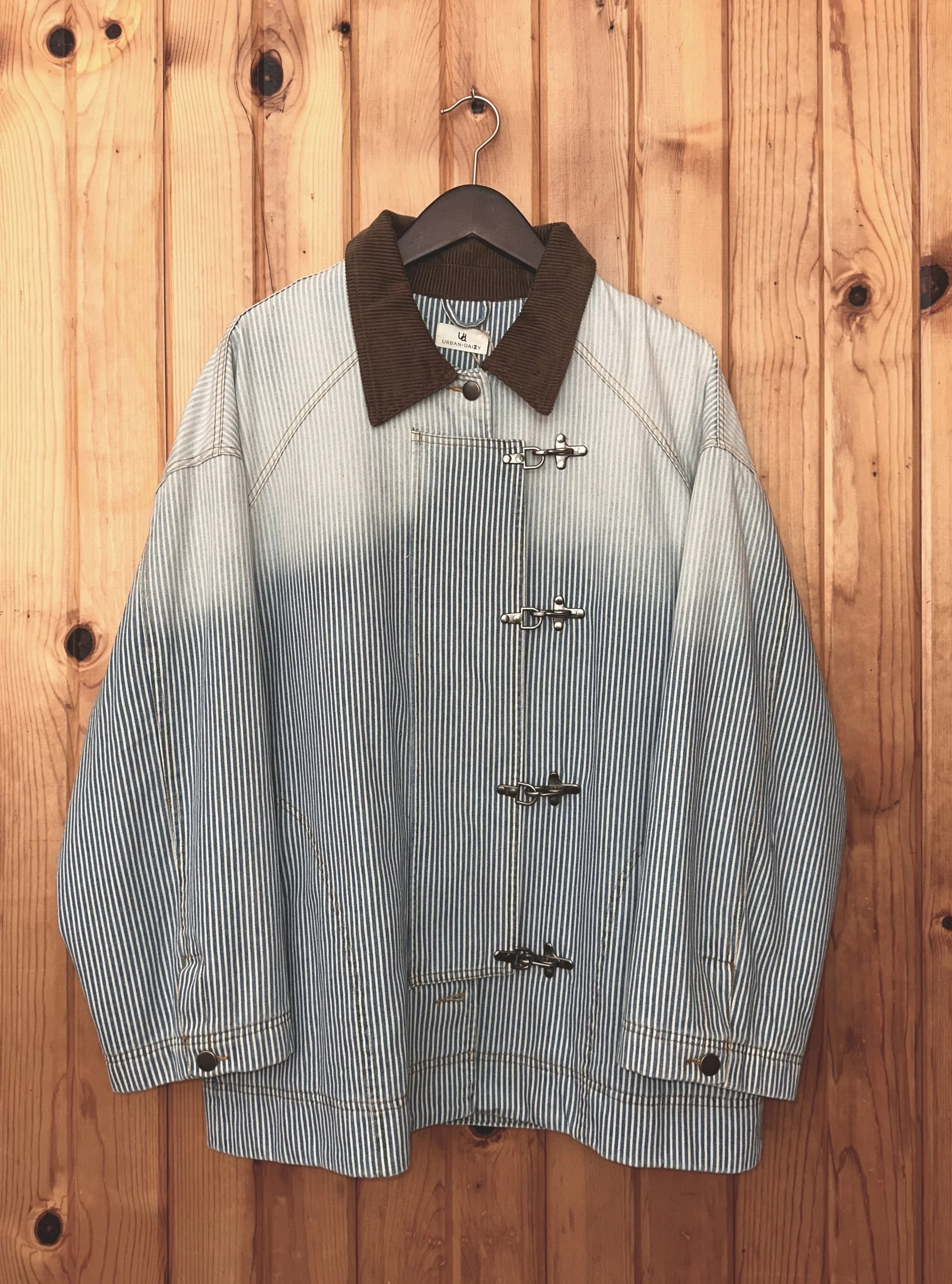 Pinstripe Cord Jacket
