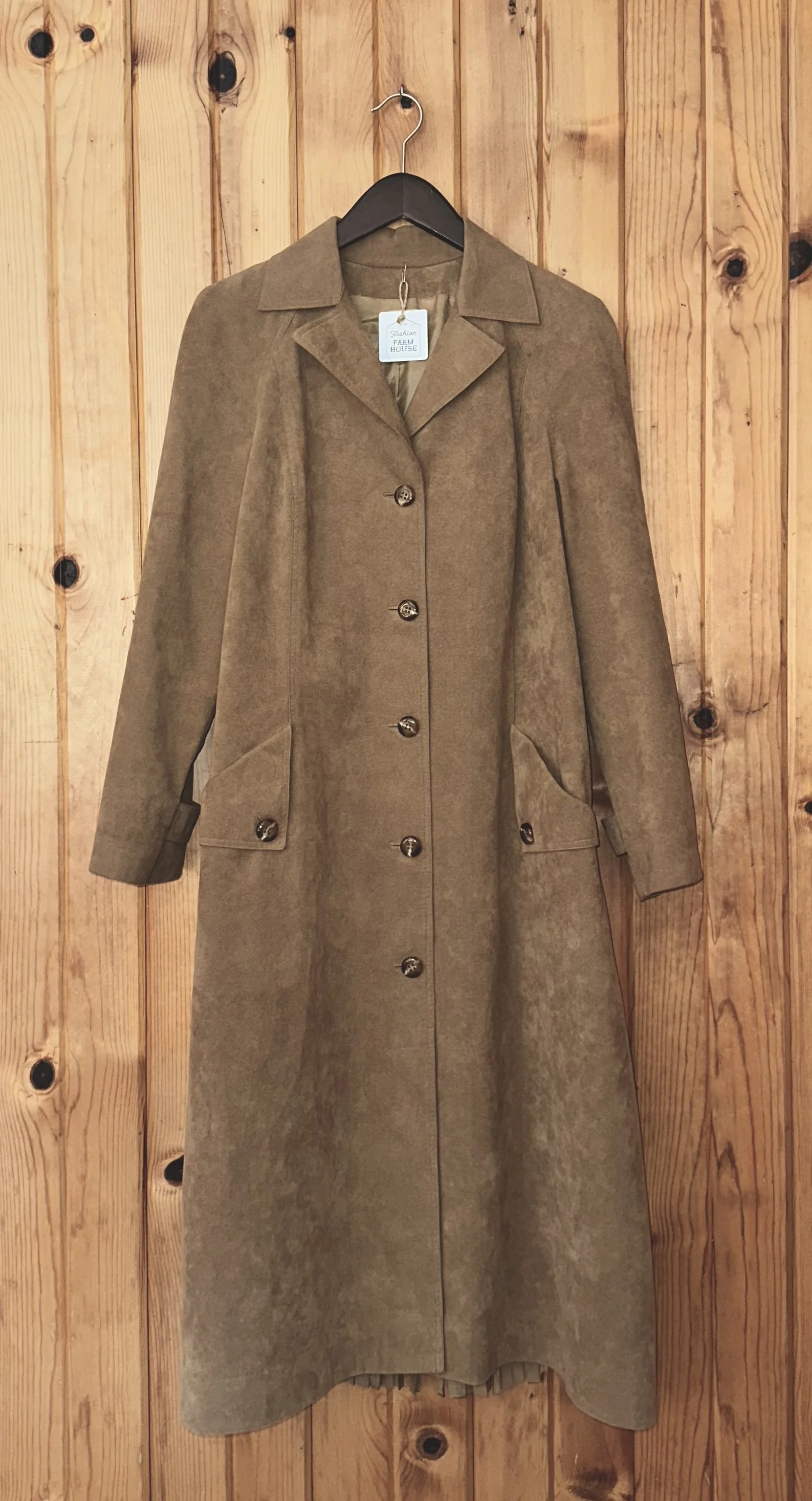 Fringe Trench Coat
