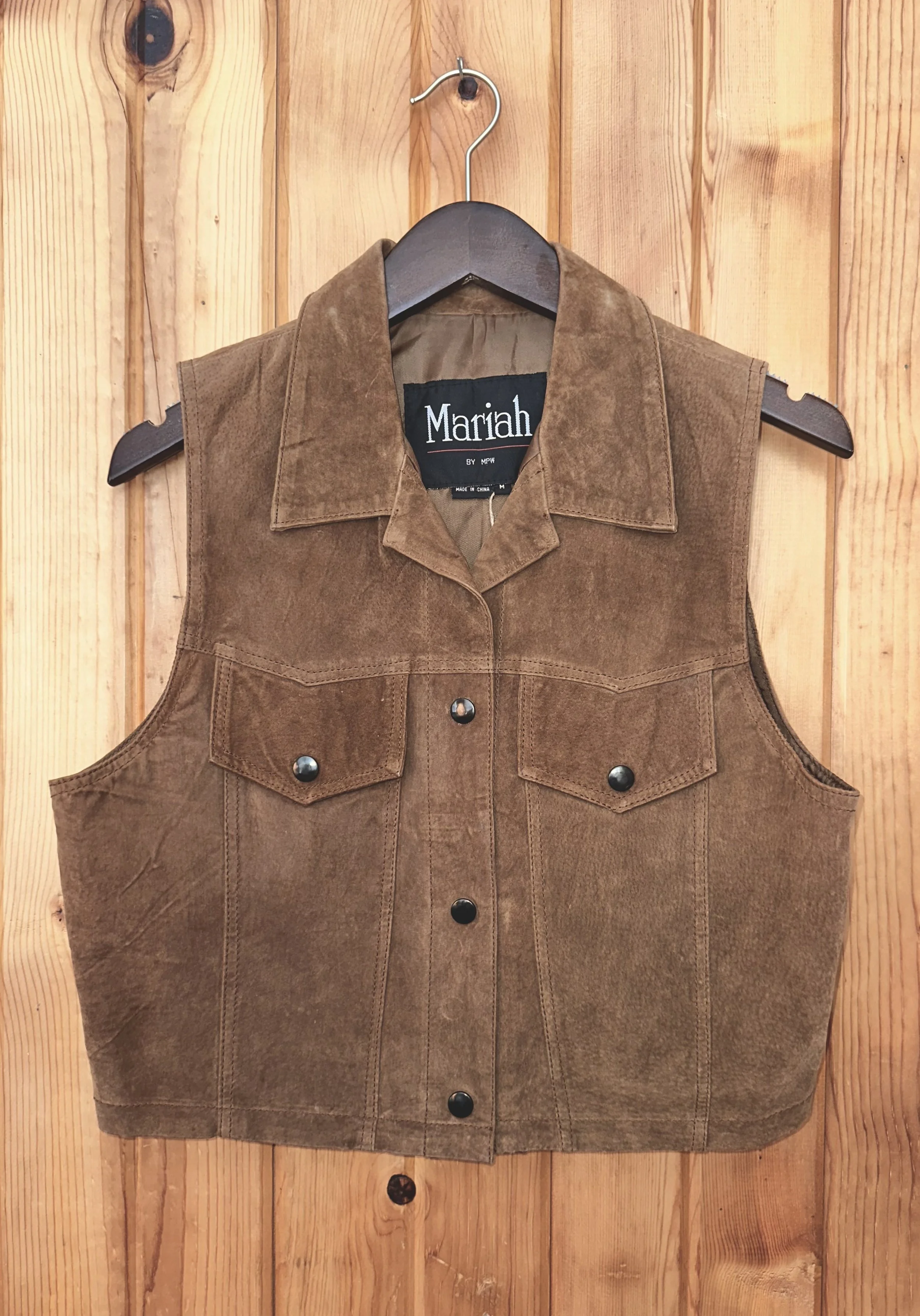 Western Leather Vest