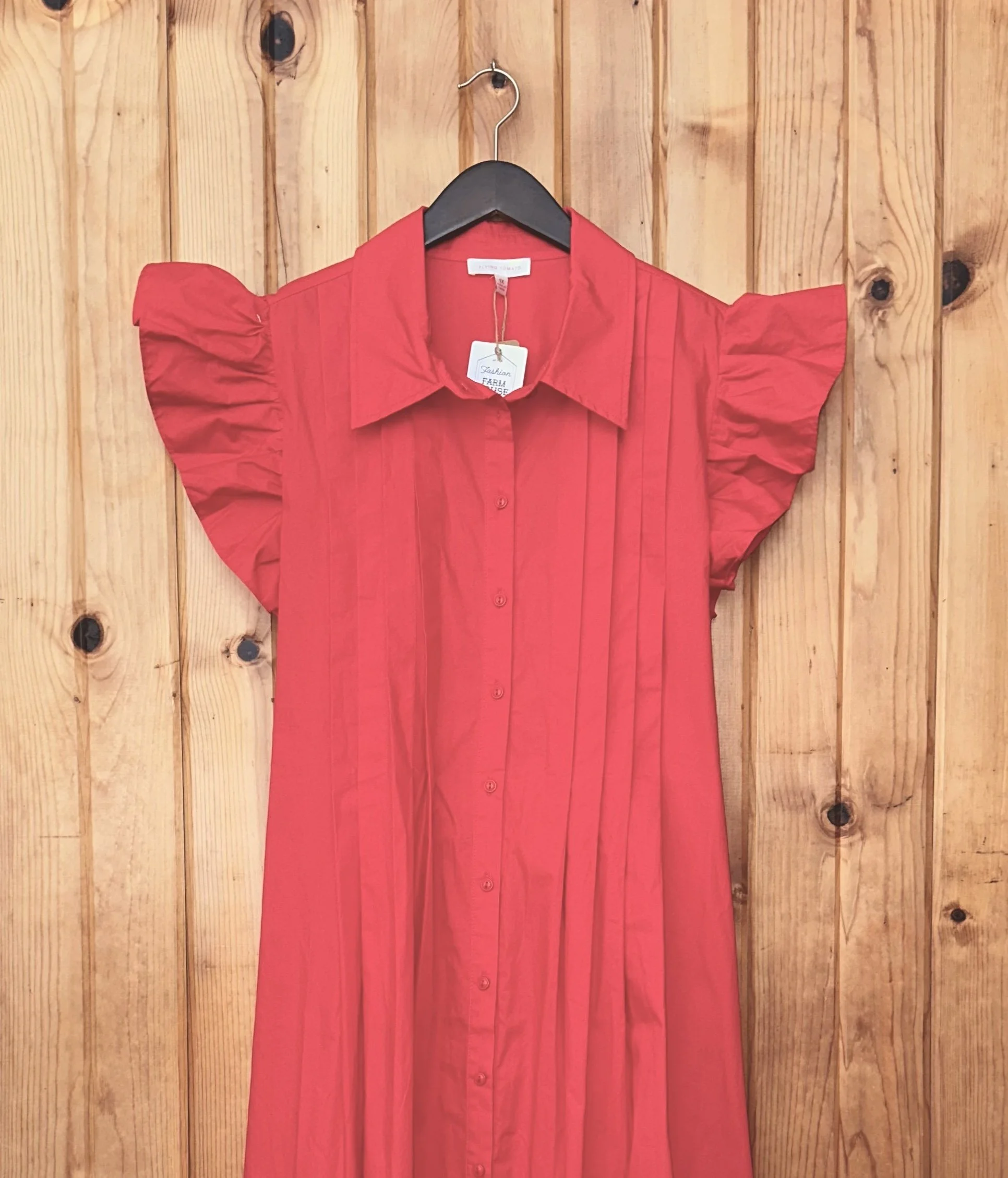 Cotton Duster Dress-Plus Size