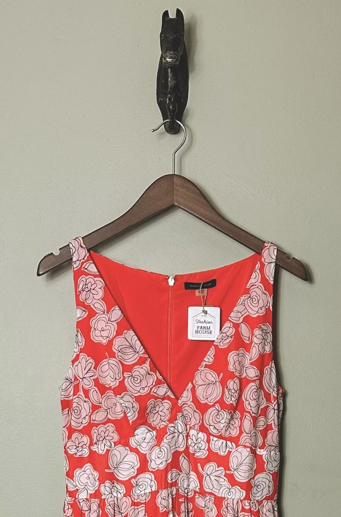 Tangerine Tulip Dress