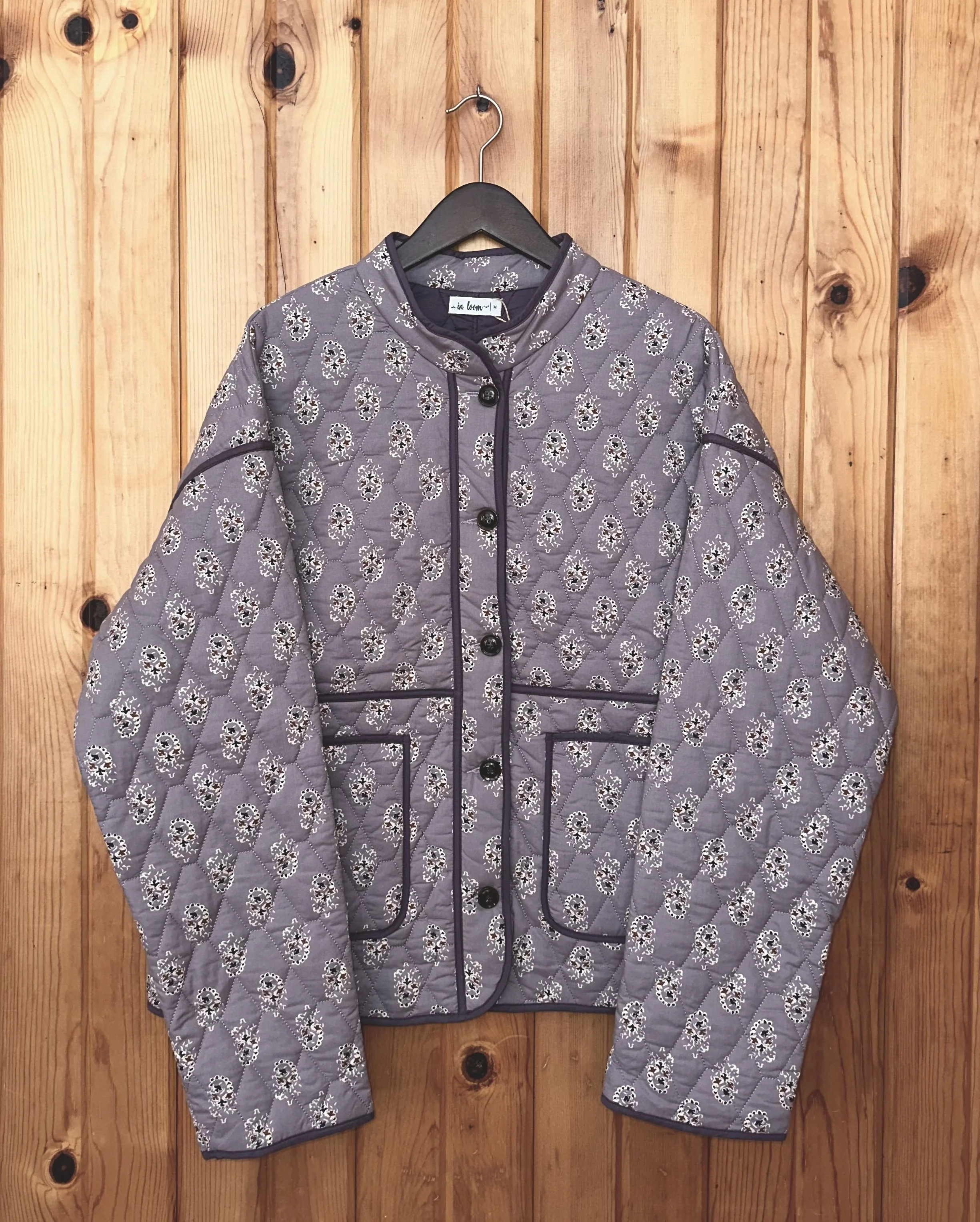 Lav Quilted Jacket