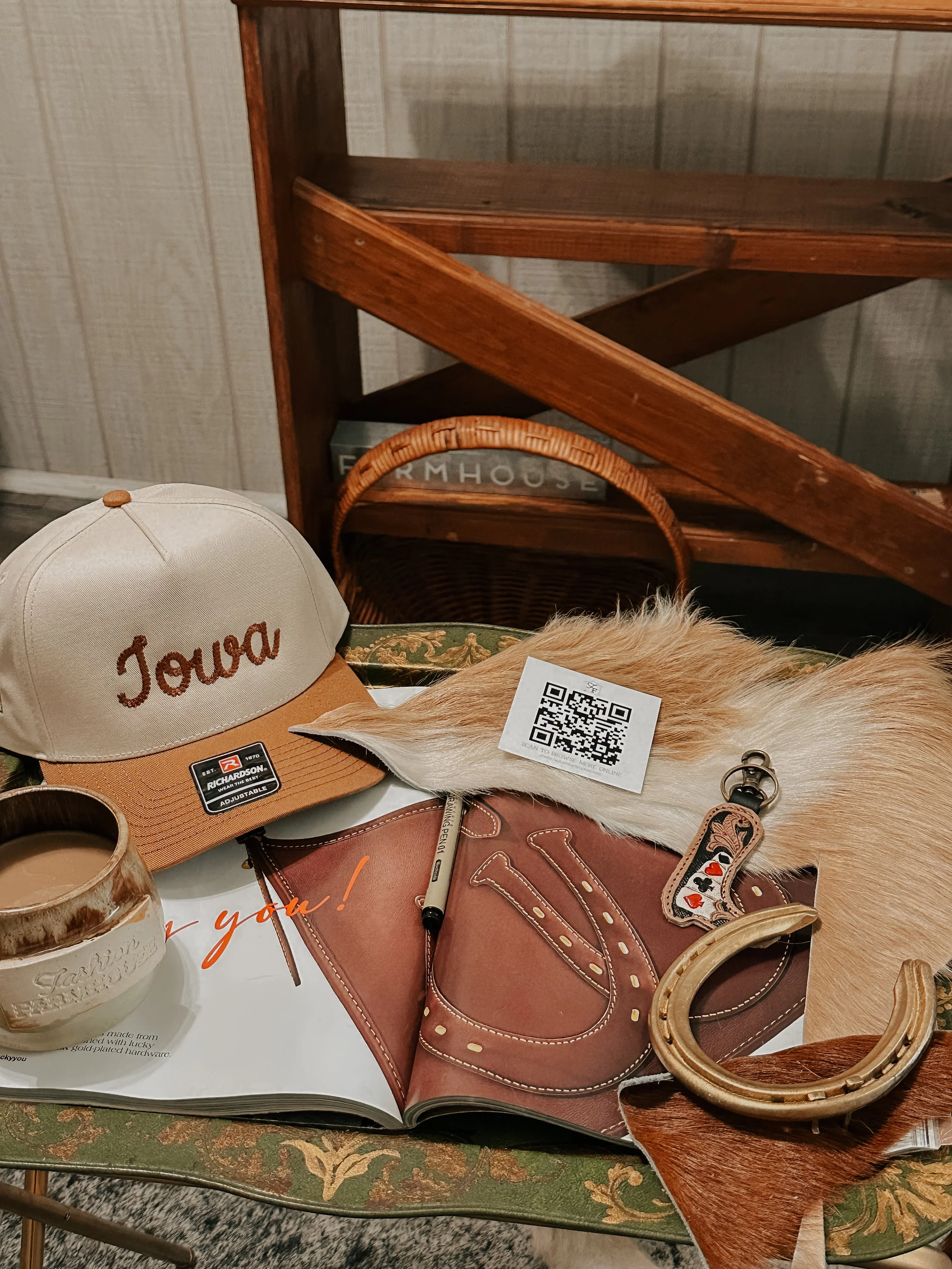 Fashion Farmhouse work station.