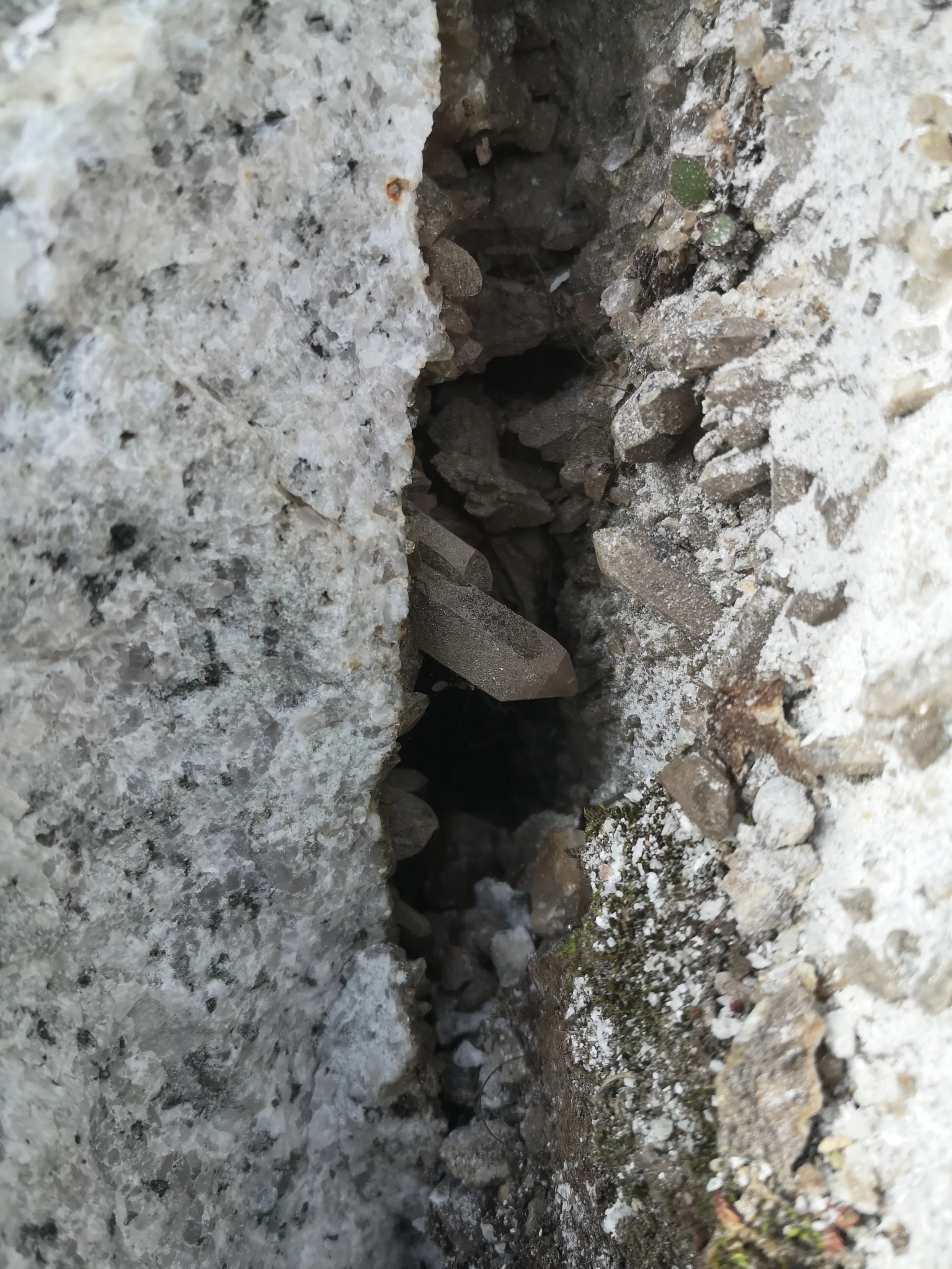 Smoky Quartz With Hematite from Uri, Switzerland