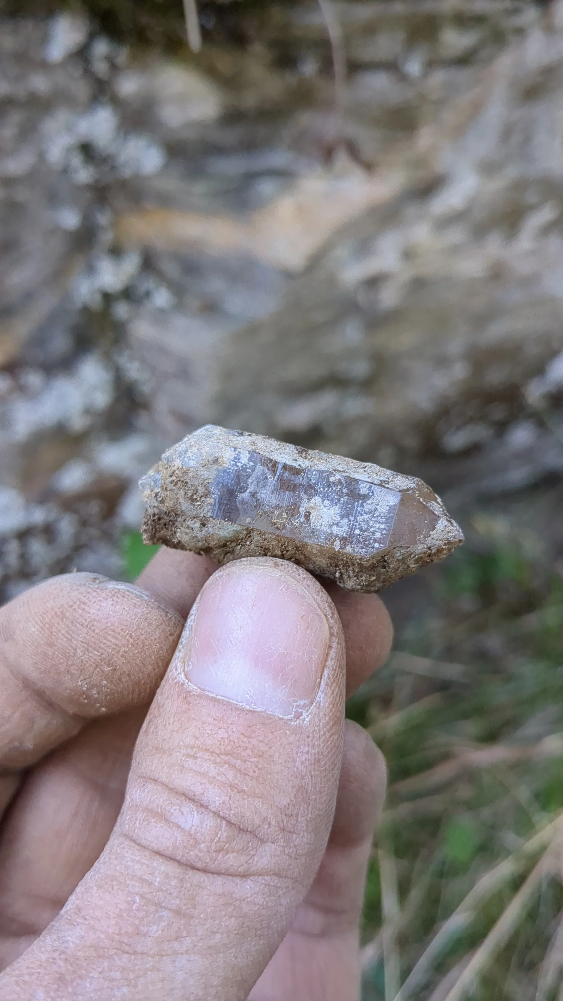 Quartz with Ankerite from Uri, Switzerland