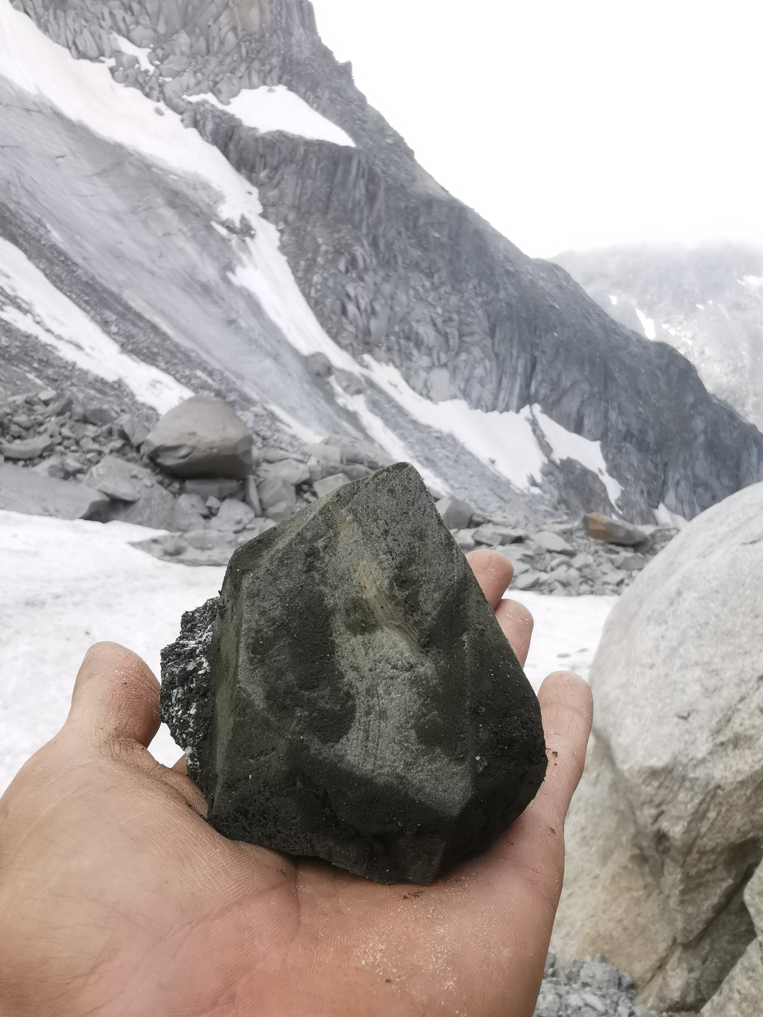 Smoky Quartz with Chlorite Göscheneralp, Göschenen Valley, Göschenen, Reuss Valley, Uri, Switzerland