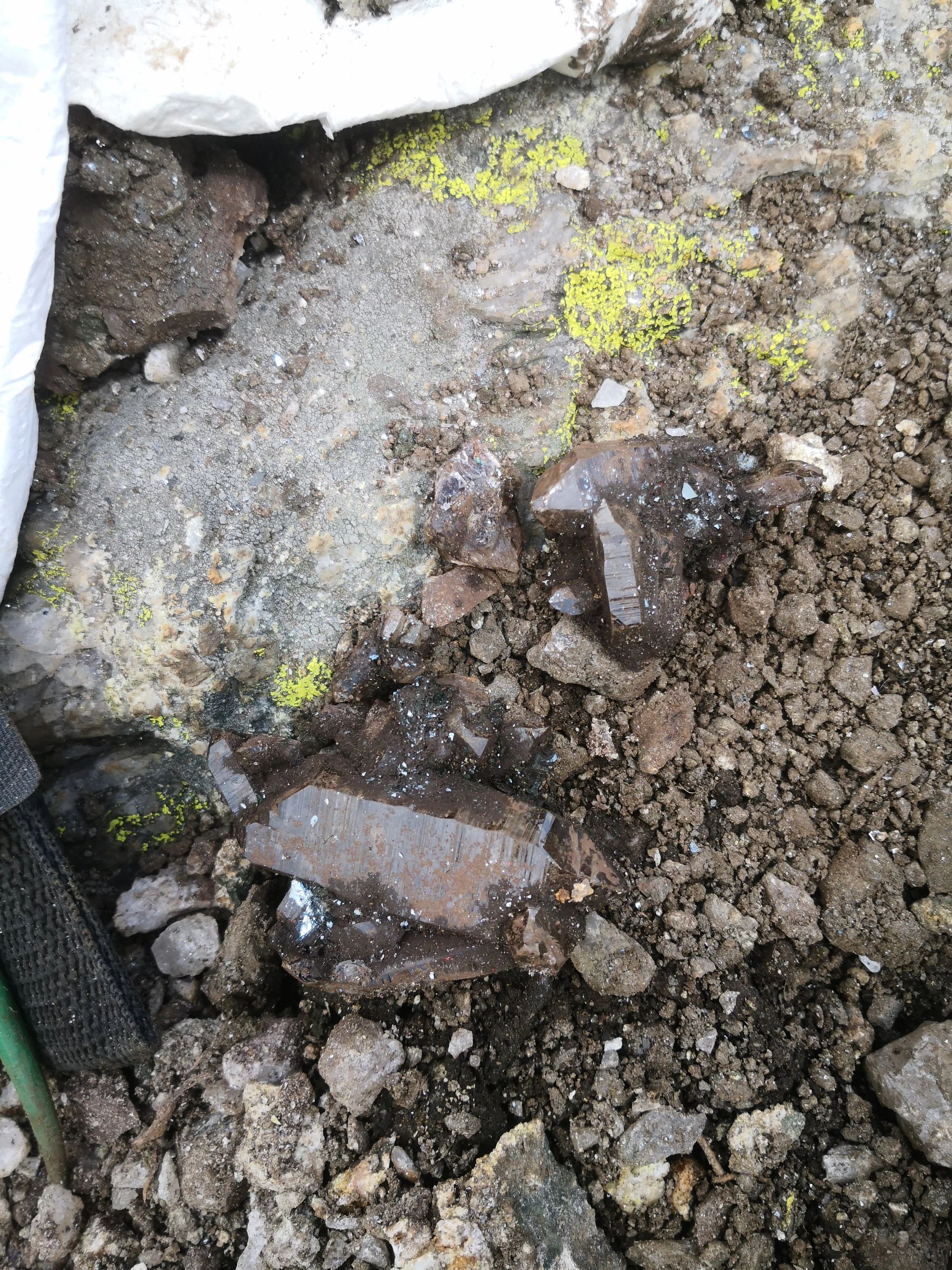 Smoky Quartz With Hematite from Uri, Switzerland