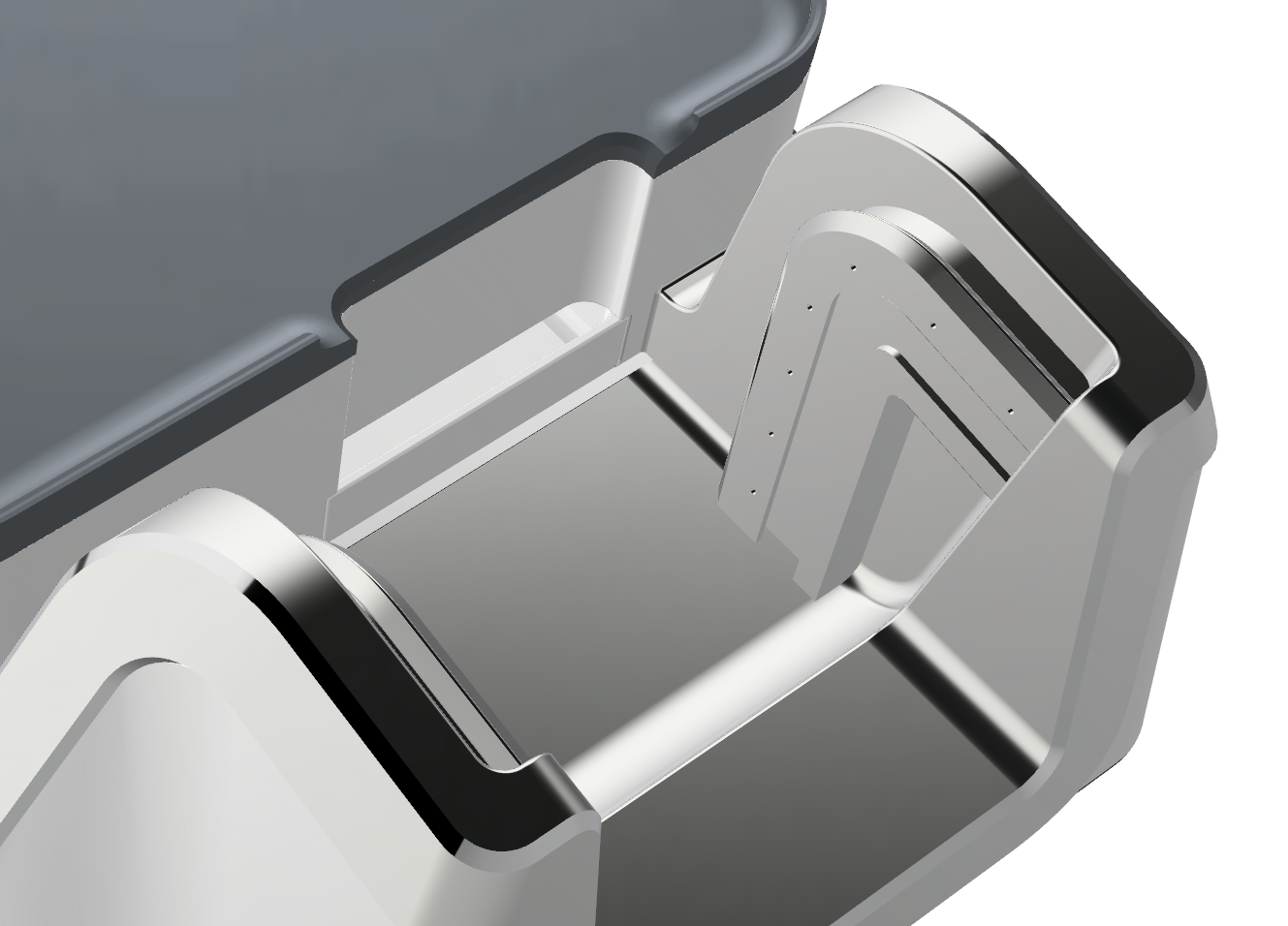 Cinder Sensing Cooker everyday use rear grease collection trap