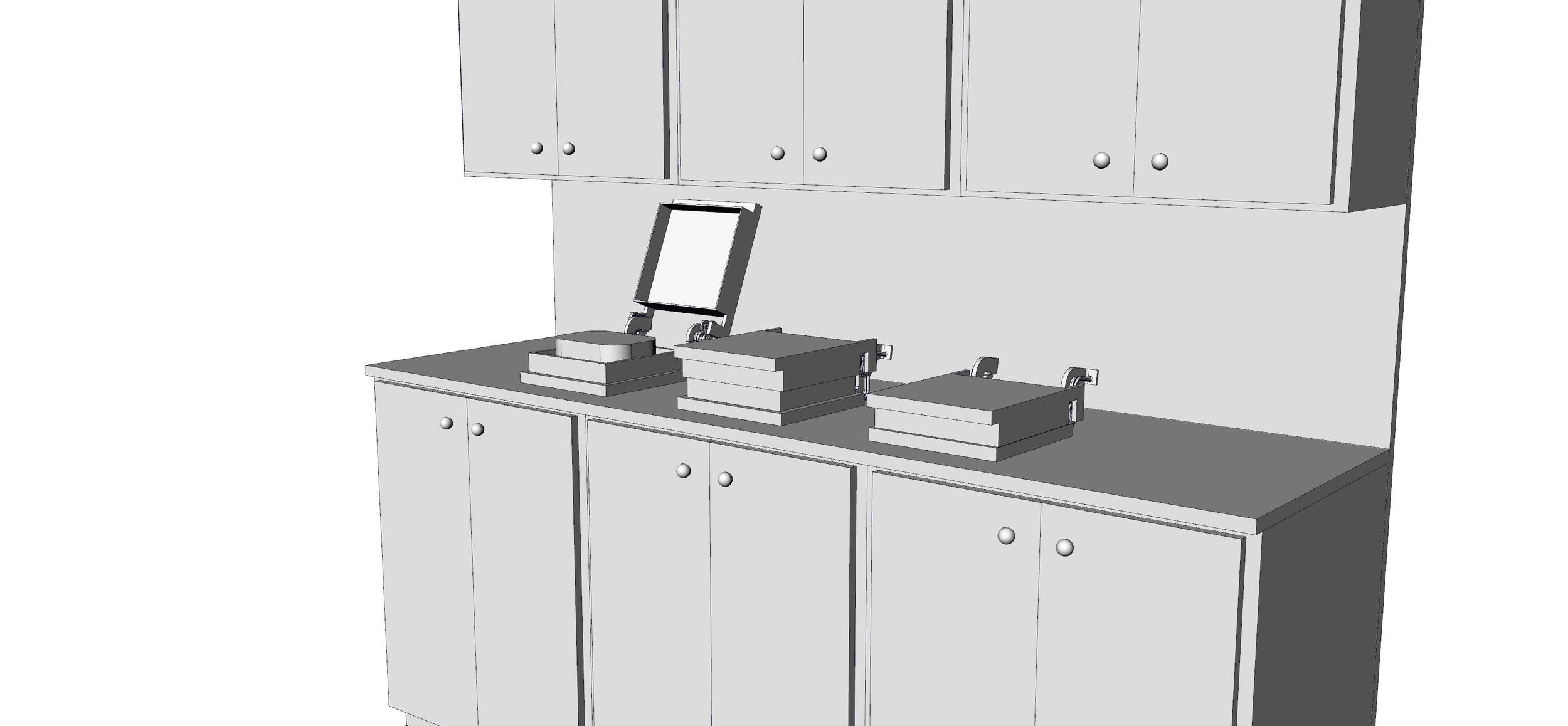 Cinder Sensing Cooker overhead cabinet clearance digital study