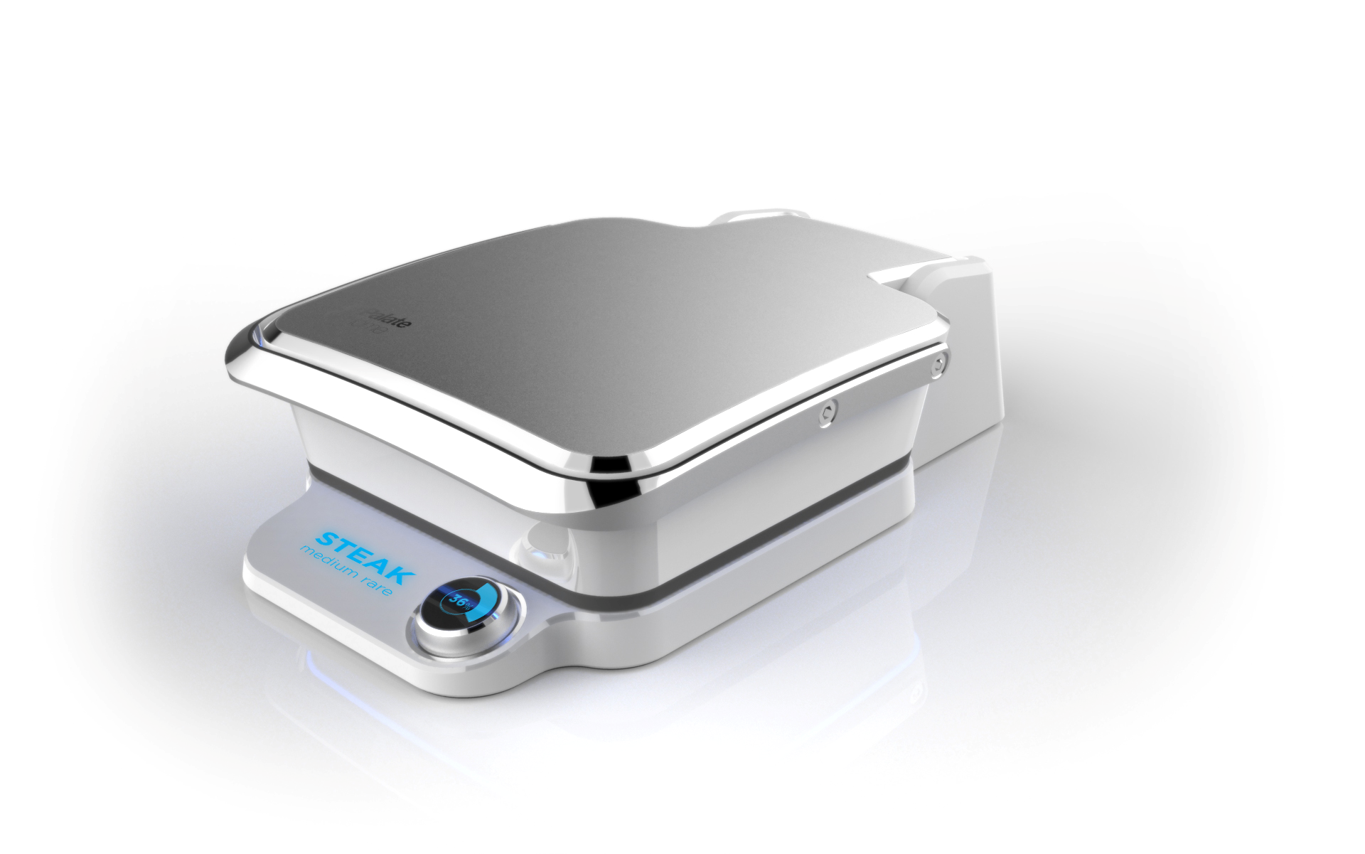 Cinder Sensing Cooker form and detail refinement control knob form