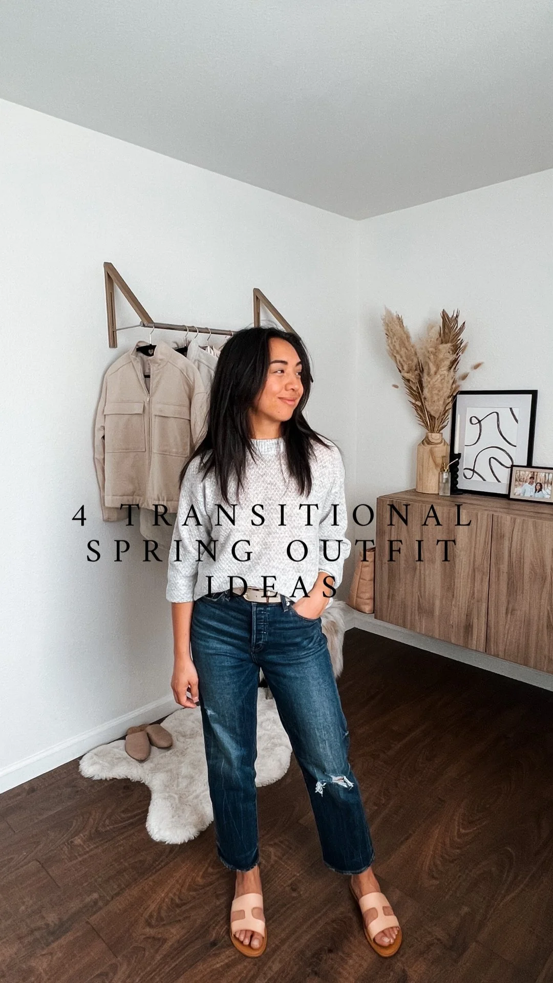 4 Transitional Outfit Ideas - Winter to Spring