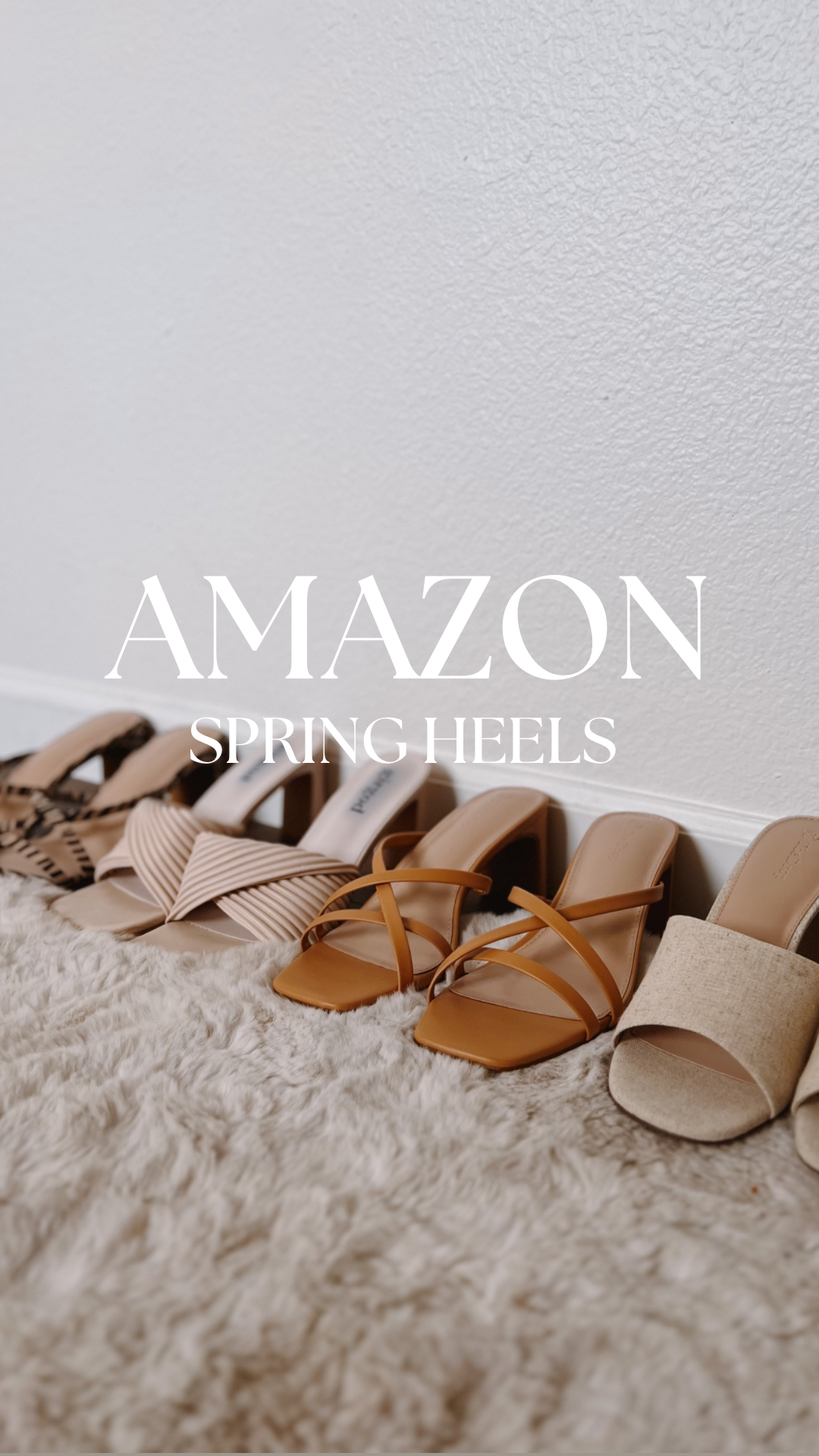 Amazon Spring Heel Haul