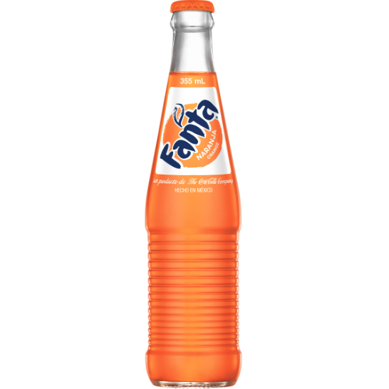 Fanta Naranja Soda 24/12 oz