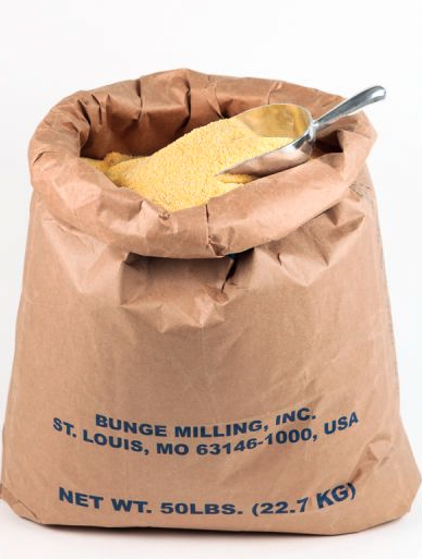 Bunge Yellow Corn Grits Trillado 50 lb
