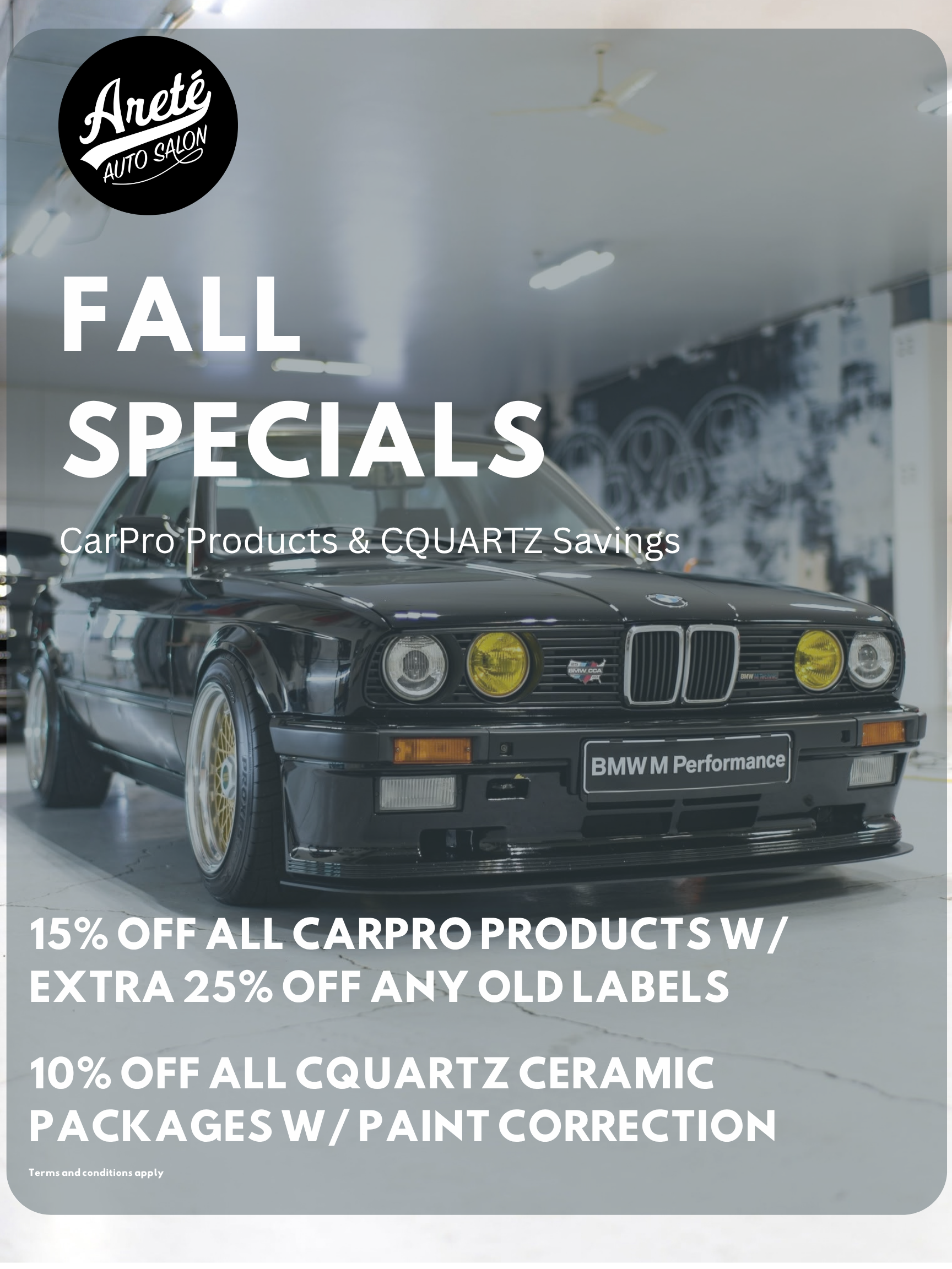 Fall Specials 2026